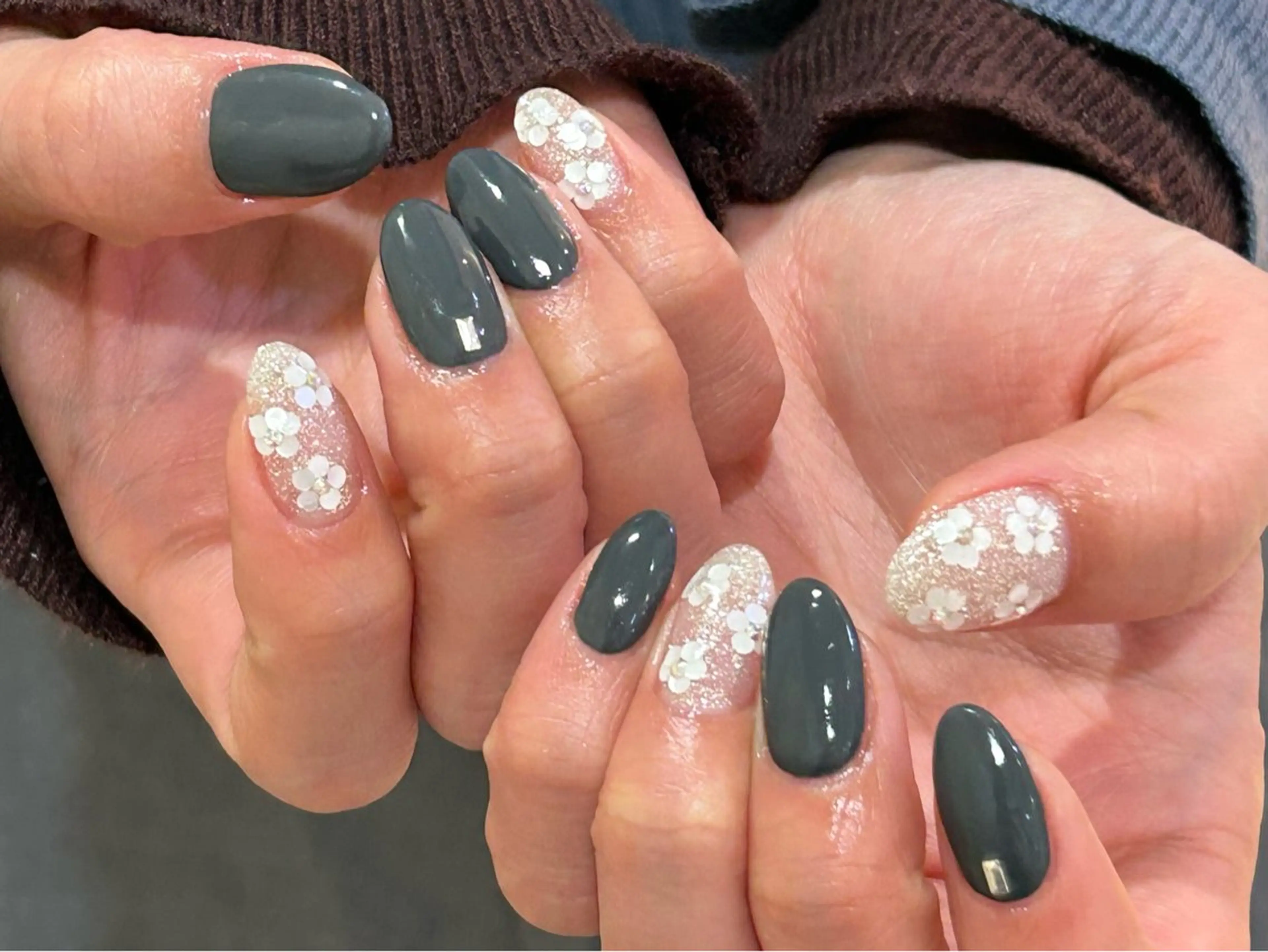 ネイル 春ネイル ハンドネイル Bianca栄店 はるなのネイルデザイン