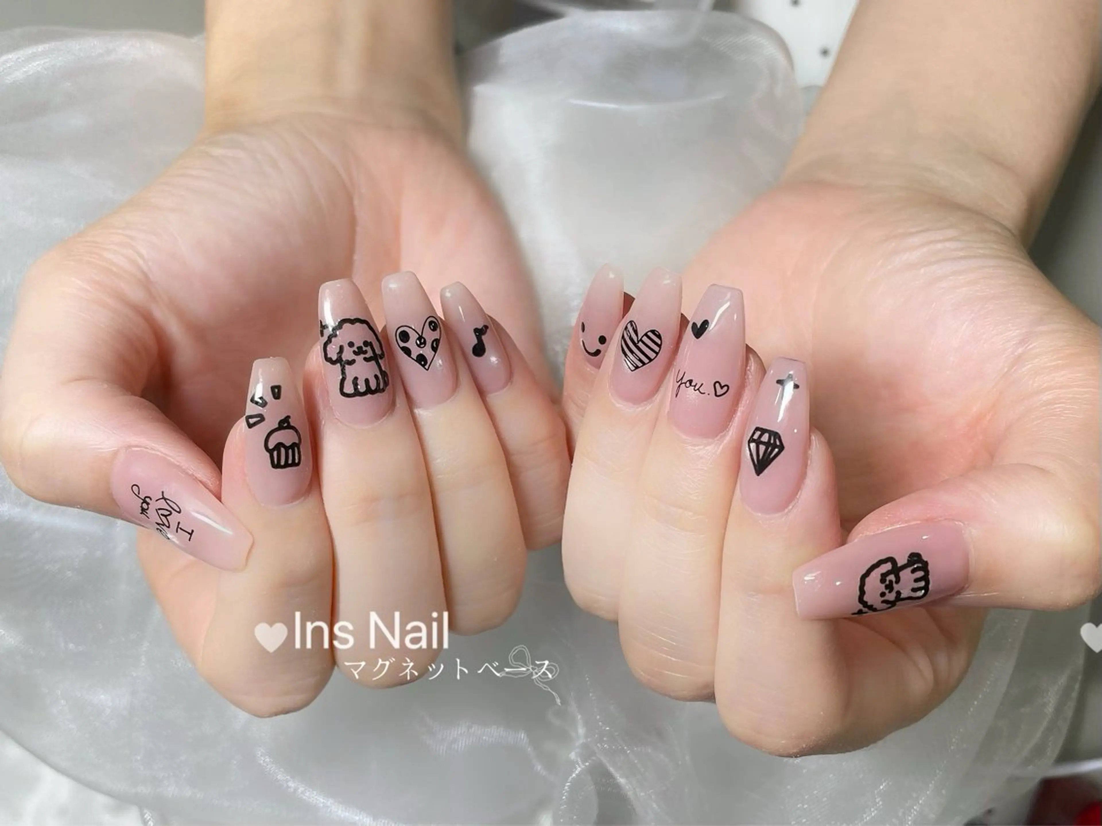 ネイル ins nailのネイルデザイン