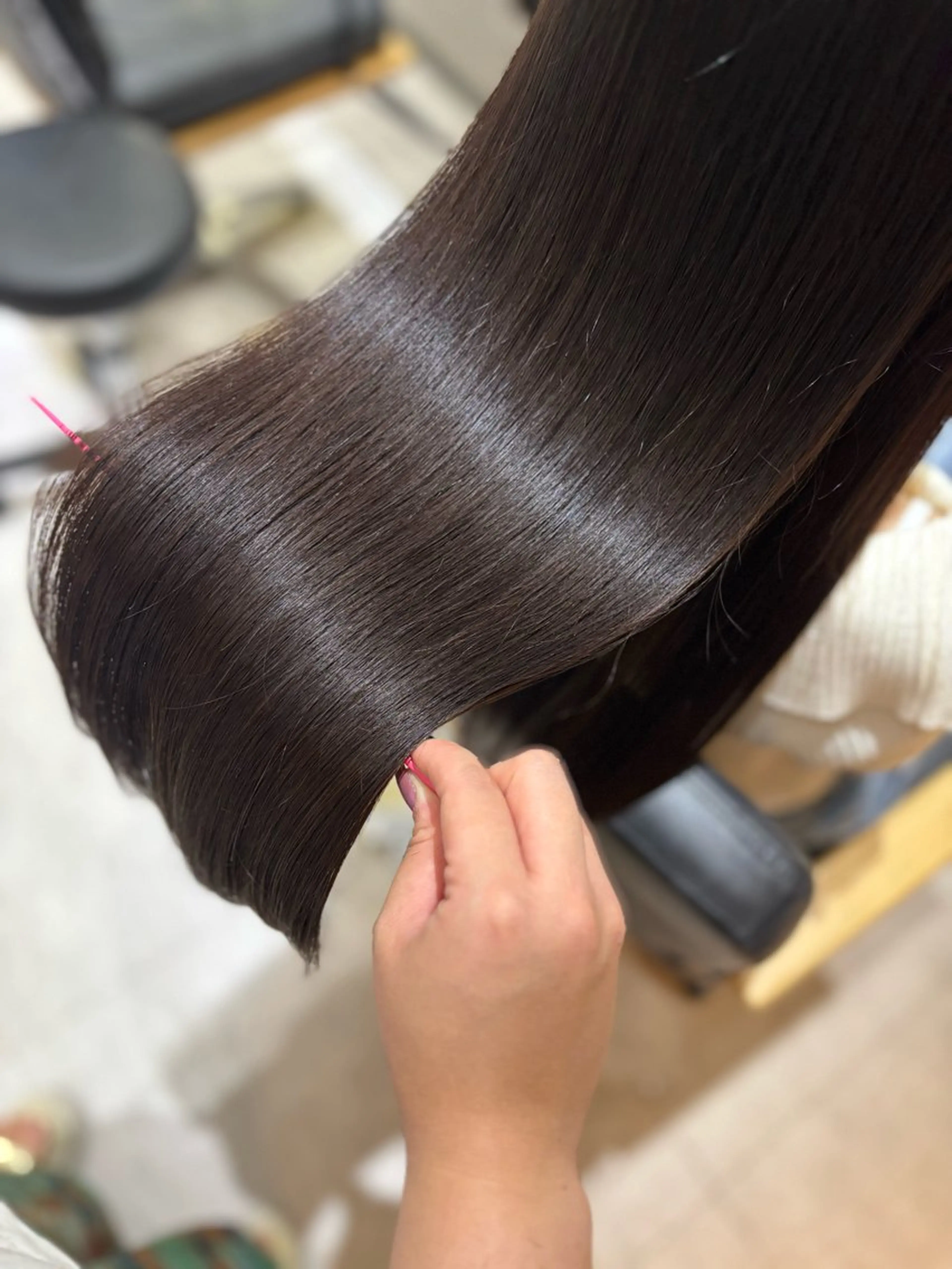 ロング カラー カット ヘアカラー トリートメント Asumi 髪質改善/美髪/艶髪のヘアスタイル