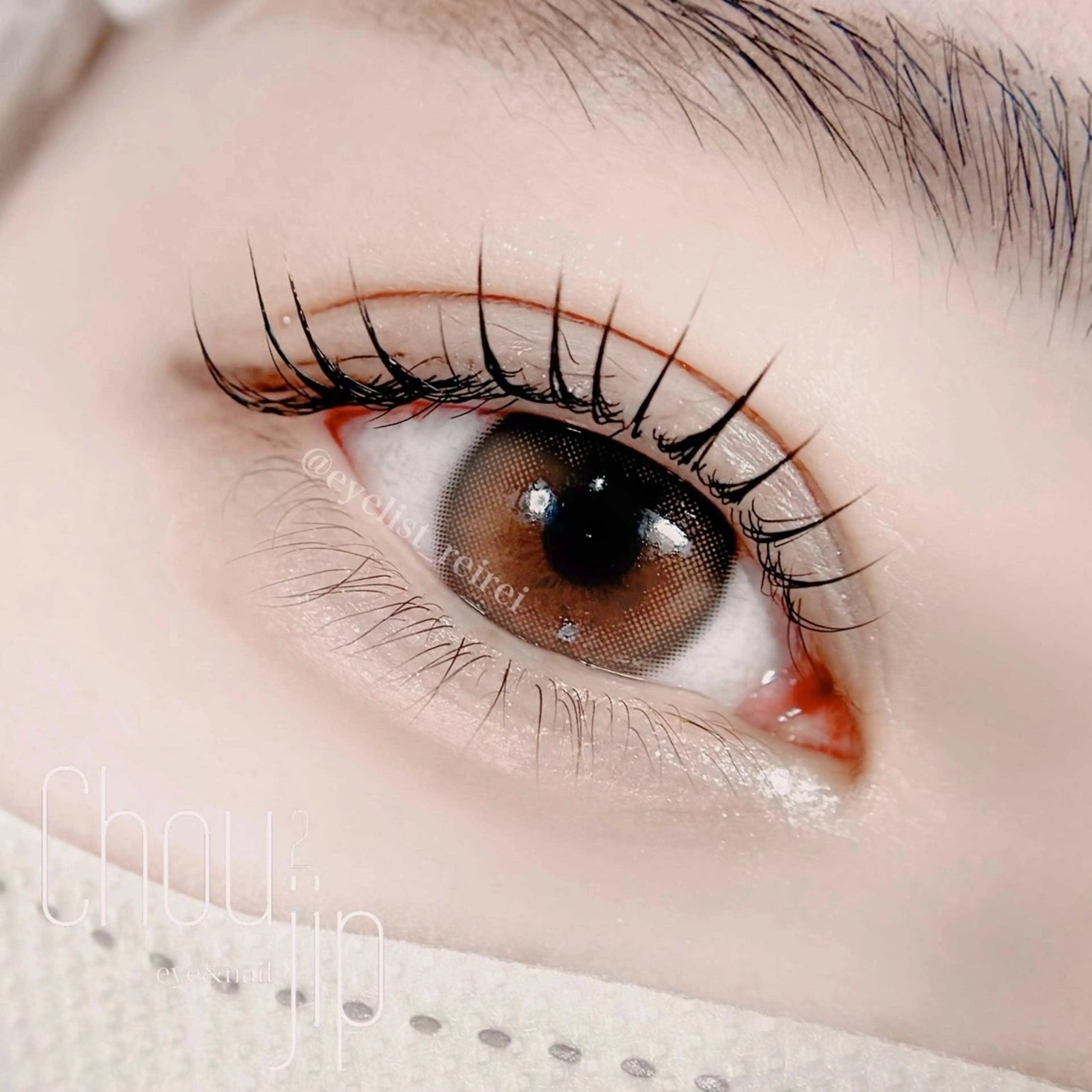 マツエク・マツパ マツパ Chou2jip 竹田麗のマツエク・マツパデザイン