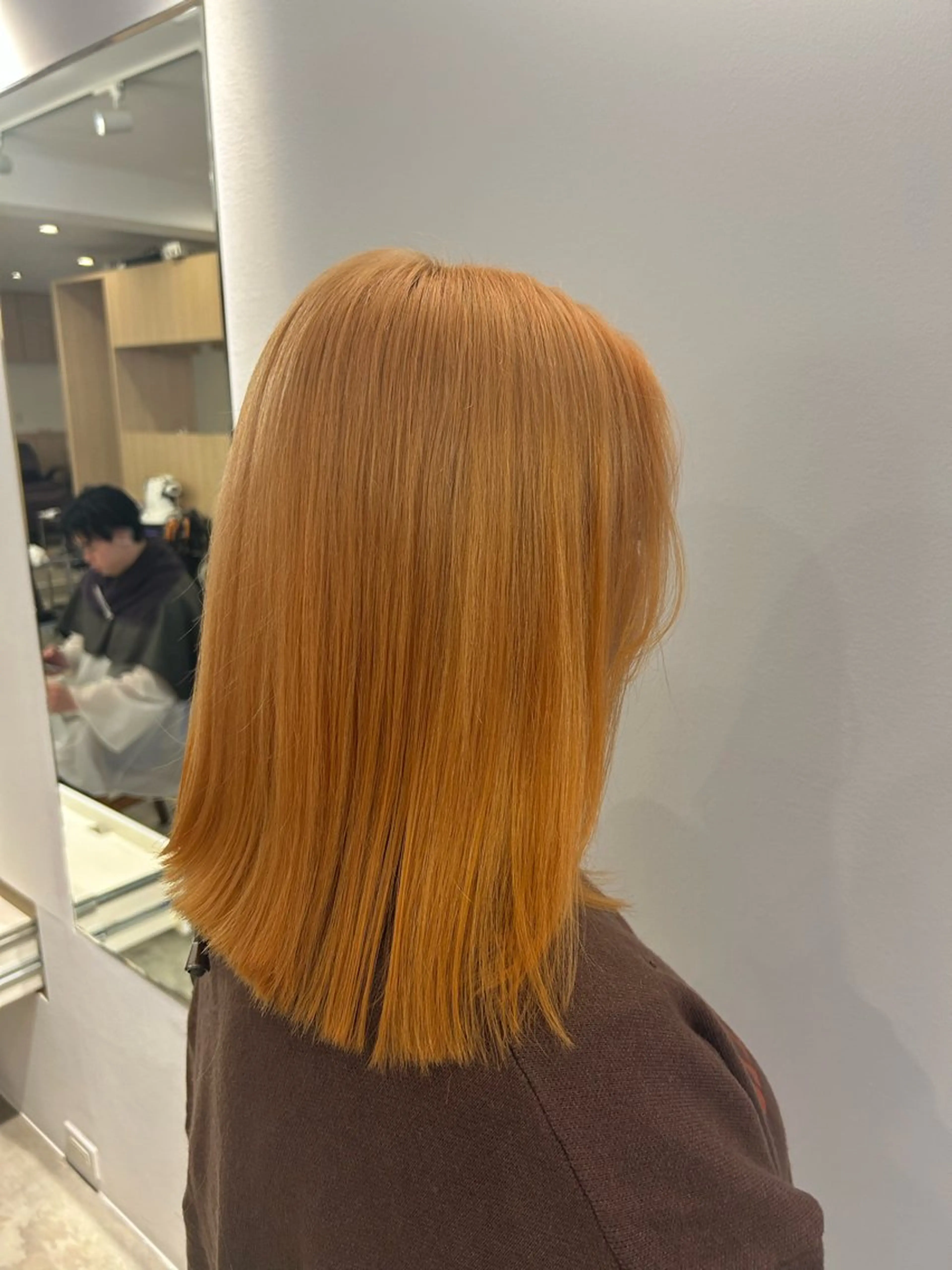 ミディアム HASIMOTO jijibyMOPSのヘアスタイル
