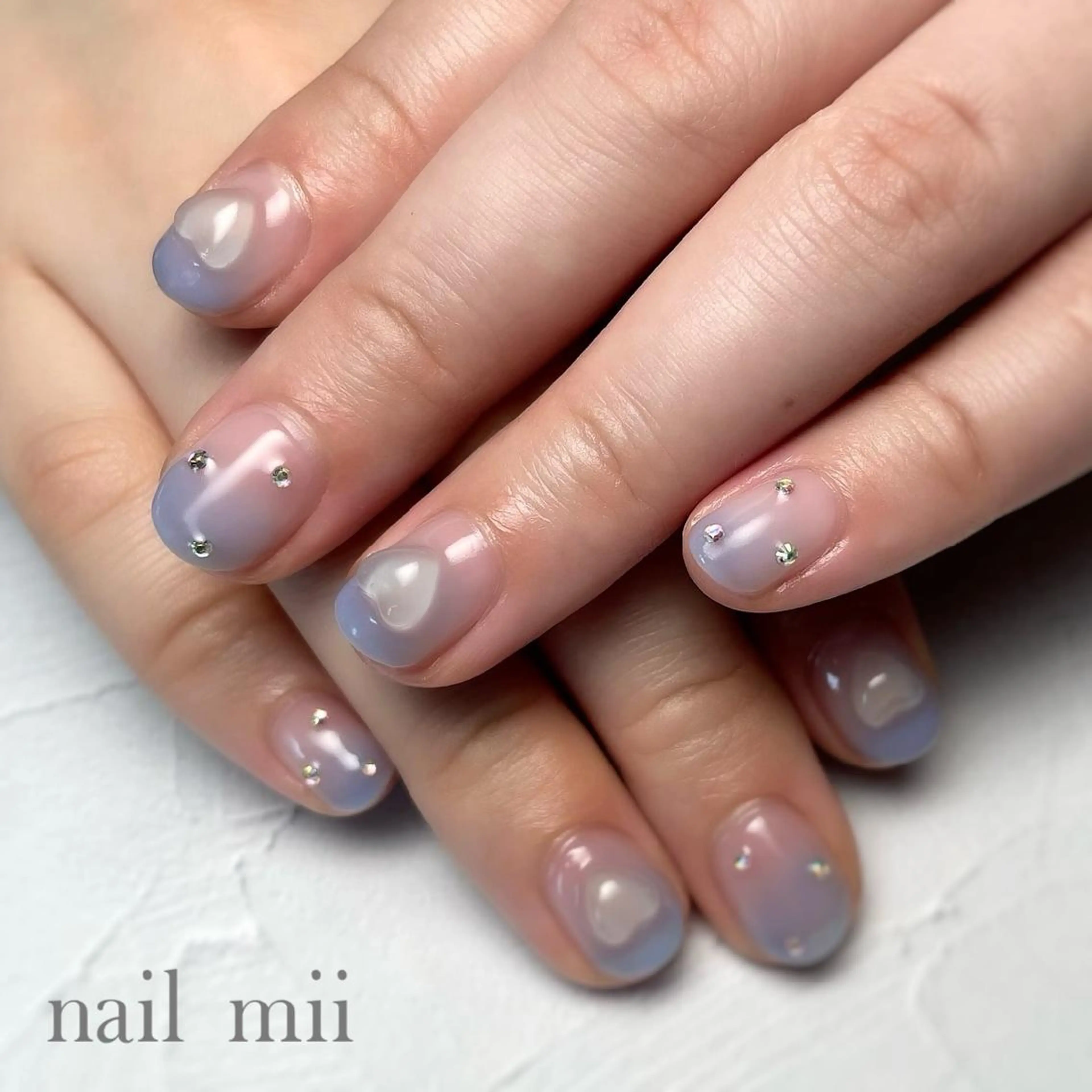 ネイル ハート UVネイル nail mii HIROMIのネイルデザイン