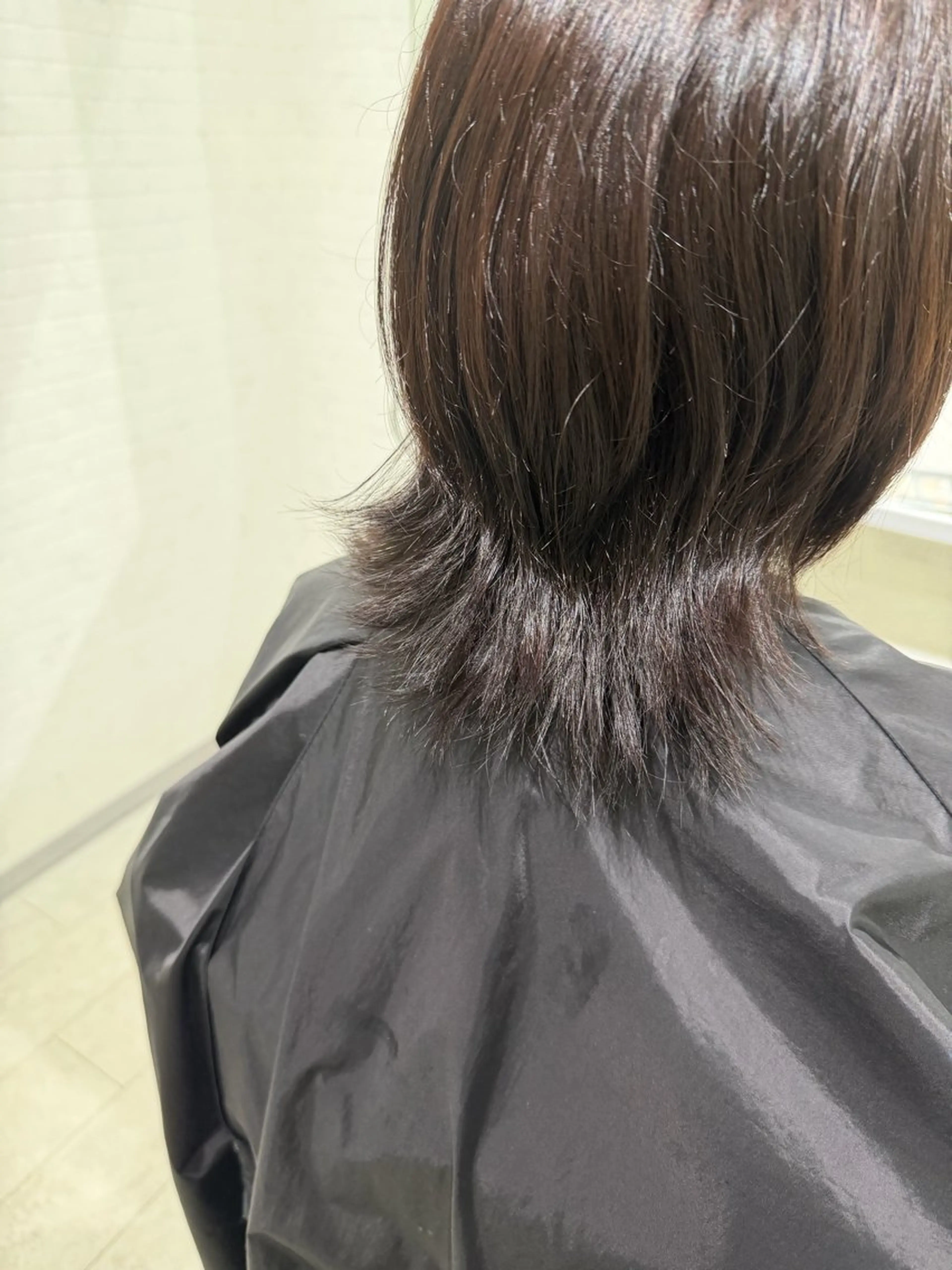 ショート カット ヘアカラー トリートメント Number.タナカ 間々田髪質改善のヘアスタイル