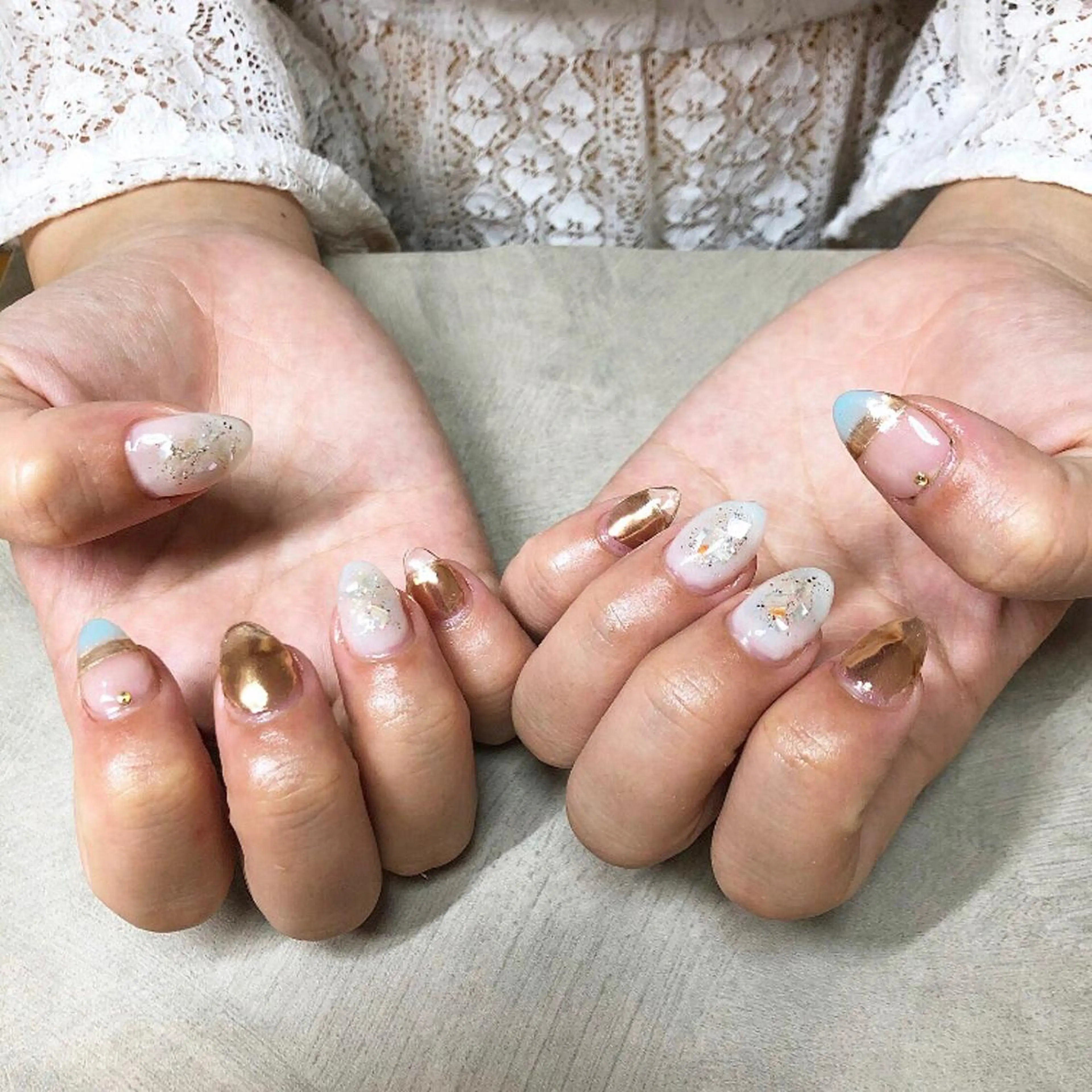 ネイル ハンドネイル private_ salon.Leaのネイルデザイン