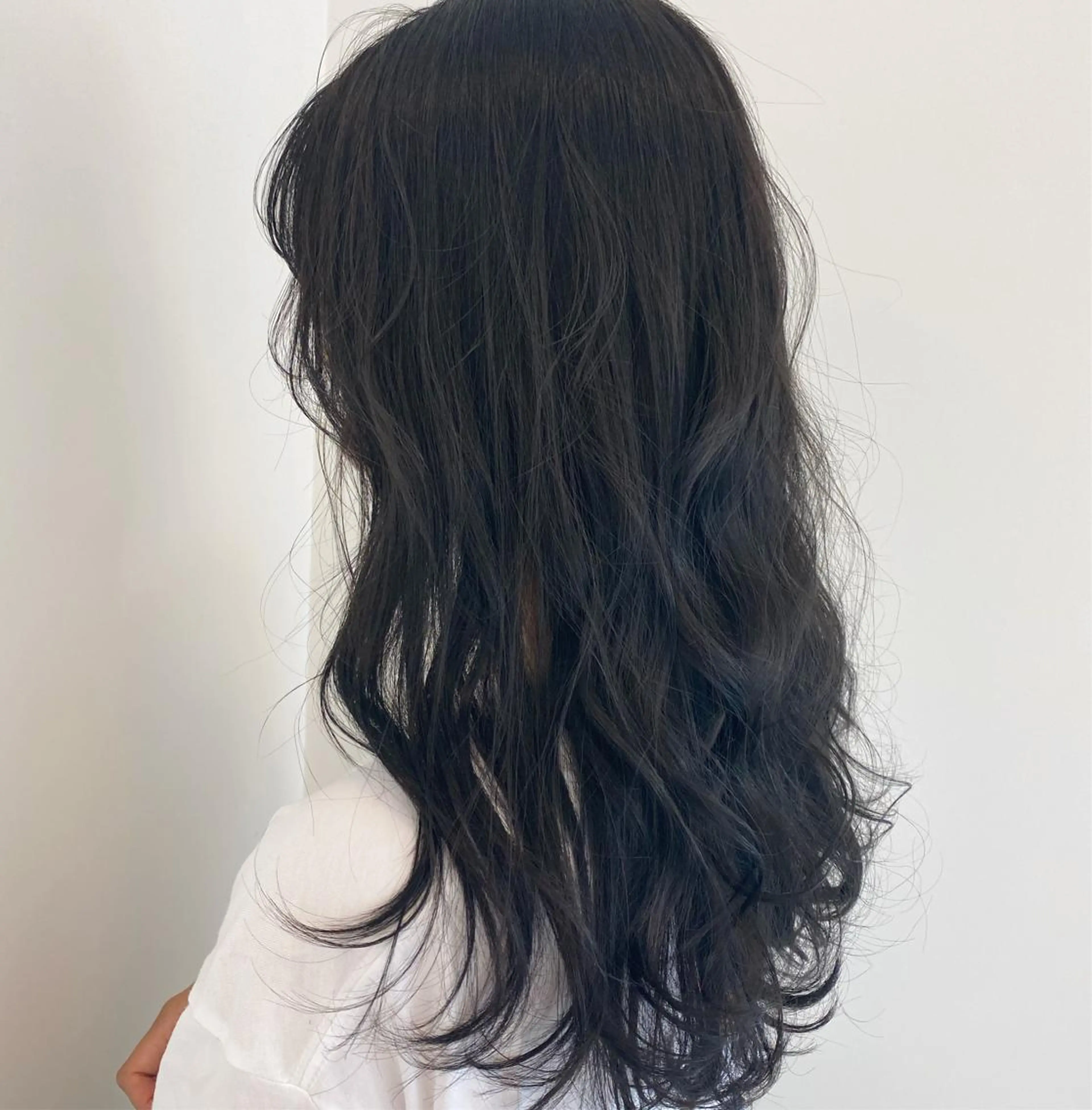 ロング アッシュ ୨୧柔らかいカラー nozomi ୨୧のヘアスタイル