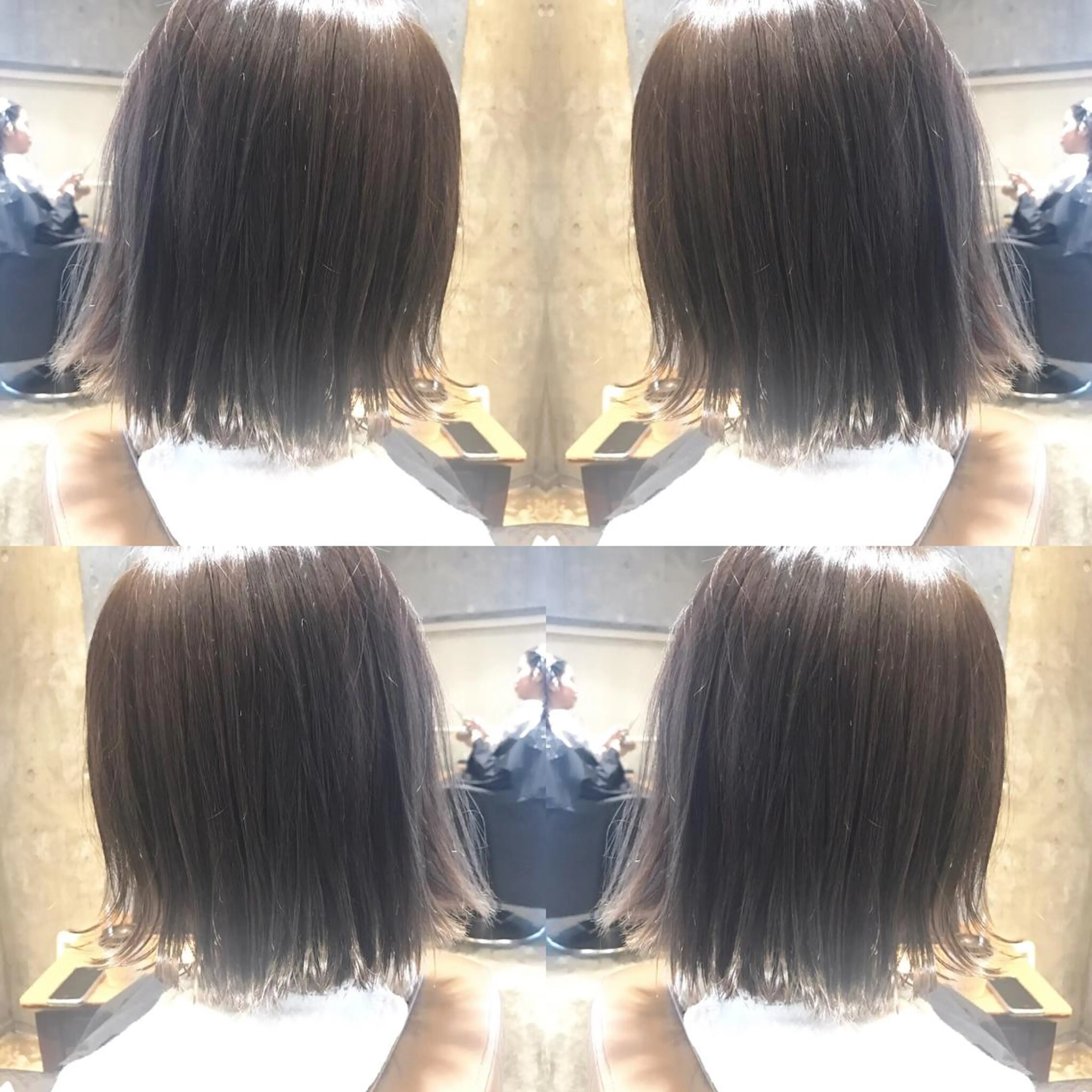 ショート カラー パーマ ヘアアレンジ メンズ キッズ ネイル マツエク・マツパ アッシュ ダブルカラー サロンドミルク 原宿のヘアスタイル