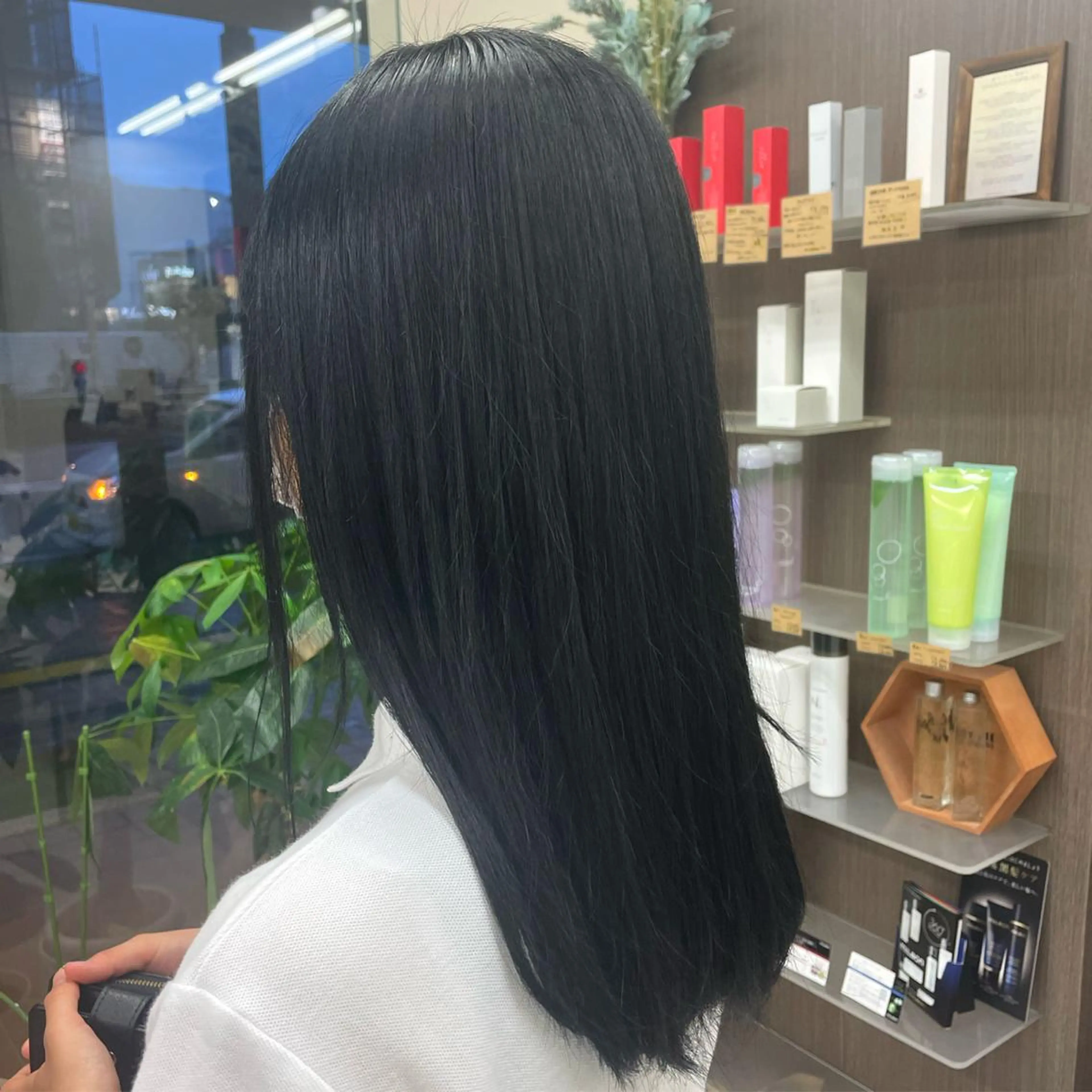 ロング ダブルカラー/韓国 ヘア/さわのあかねのヘアスタイル