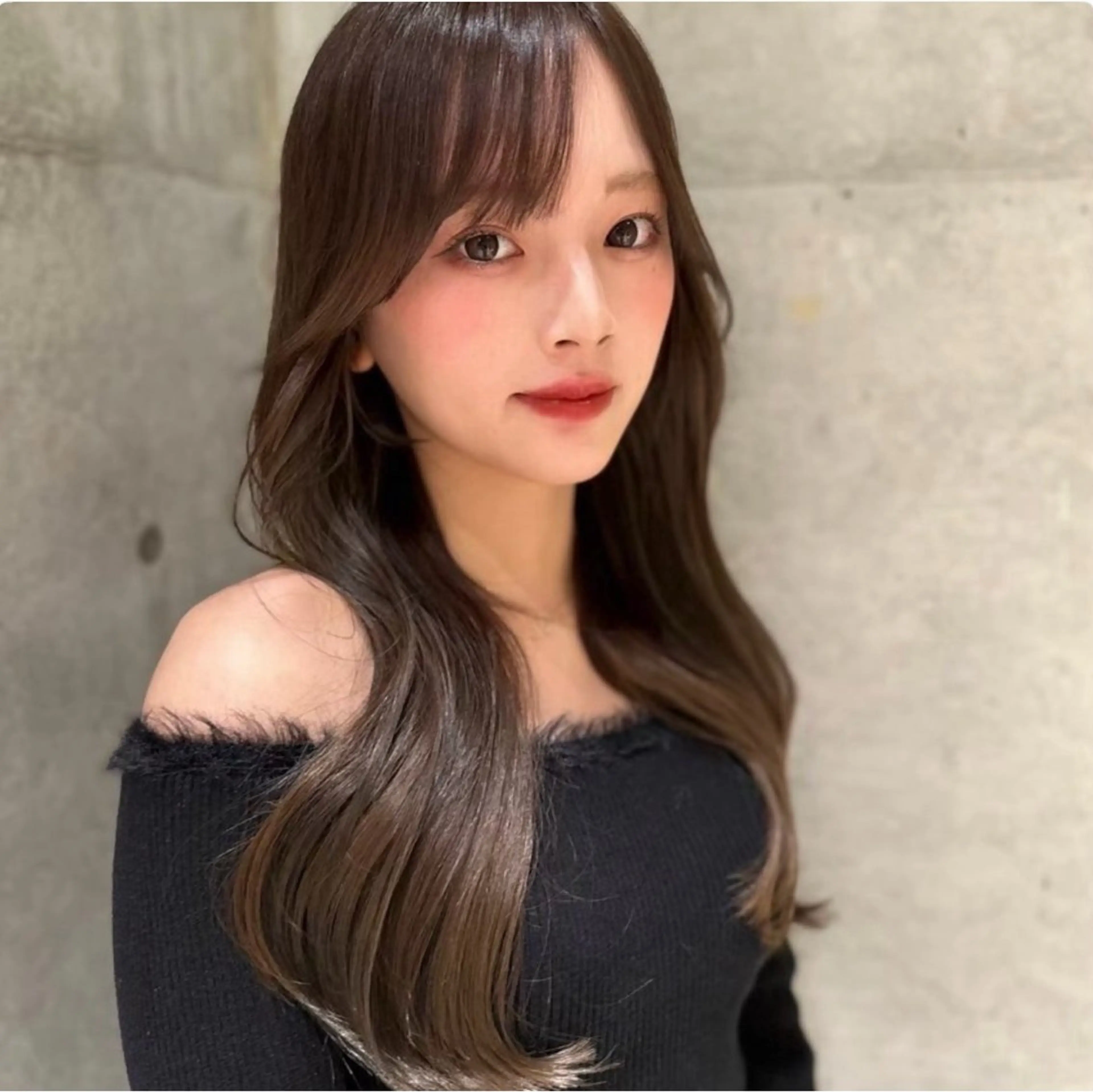 ロング カラー ANRI🎀 福岡美容師/韓国🎀のヘアスタイル