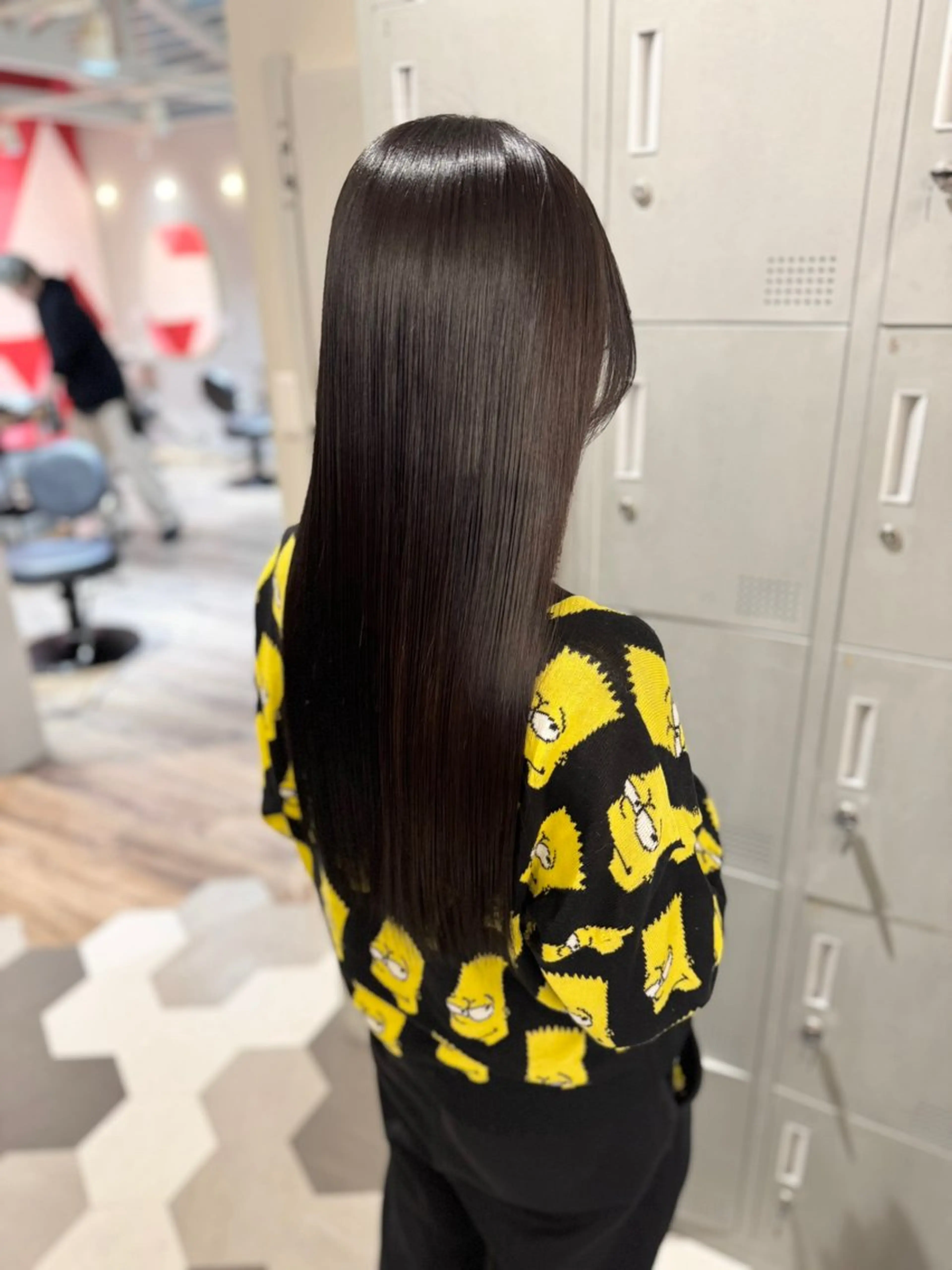 ロング カット ヘアカラー 【天満1艶髪】潤艶/ 髪質改善🌹釣本竜哉のヘアスタイル