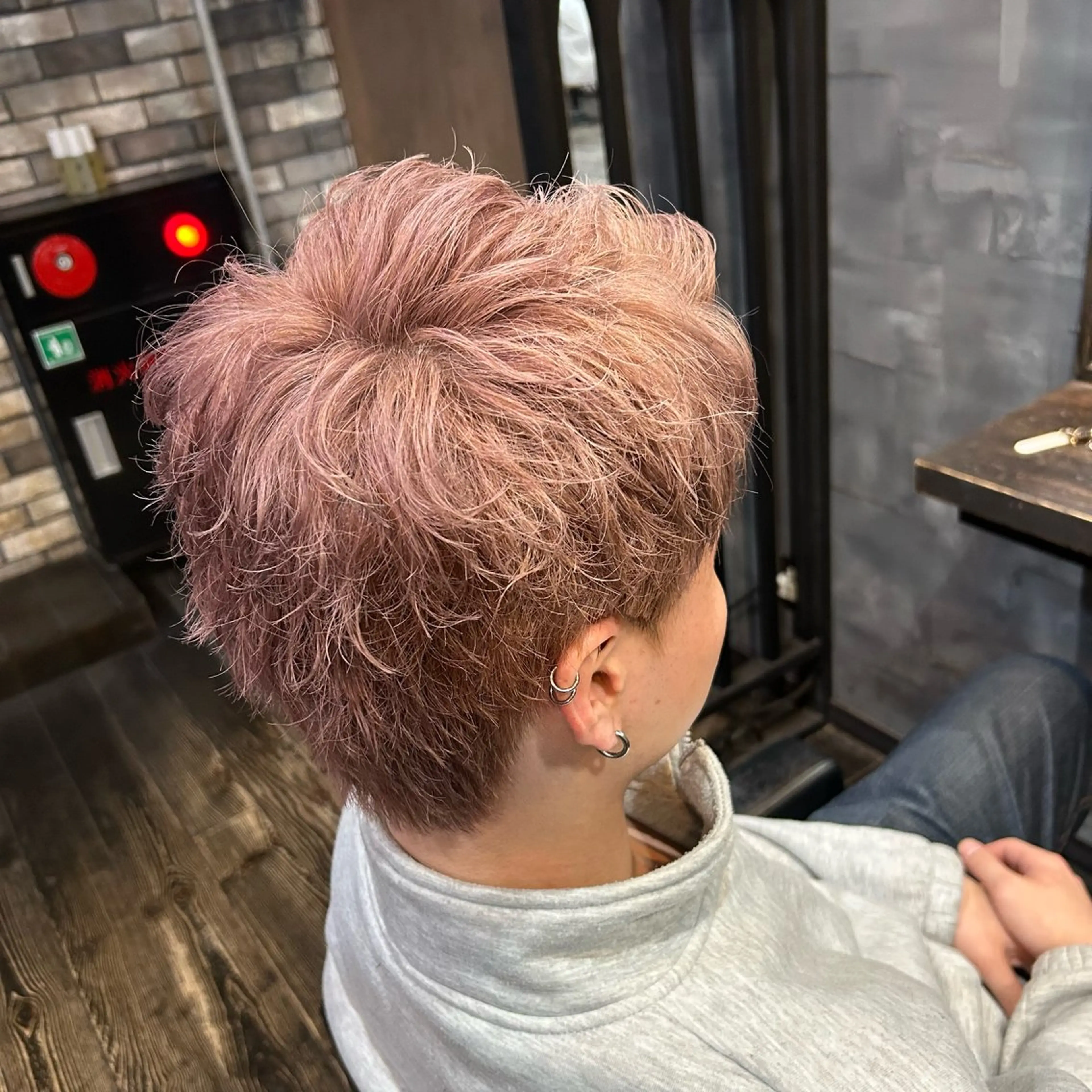 ショート カラー メンズ カット ヘアカラー トリートメント 👾坂田 天音👾のヘアスタイル