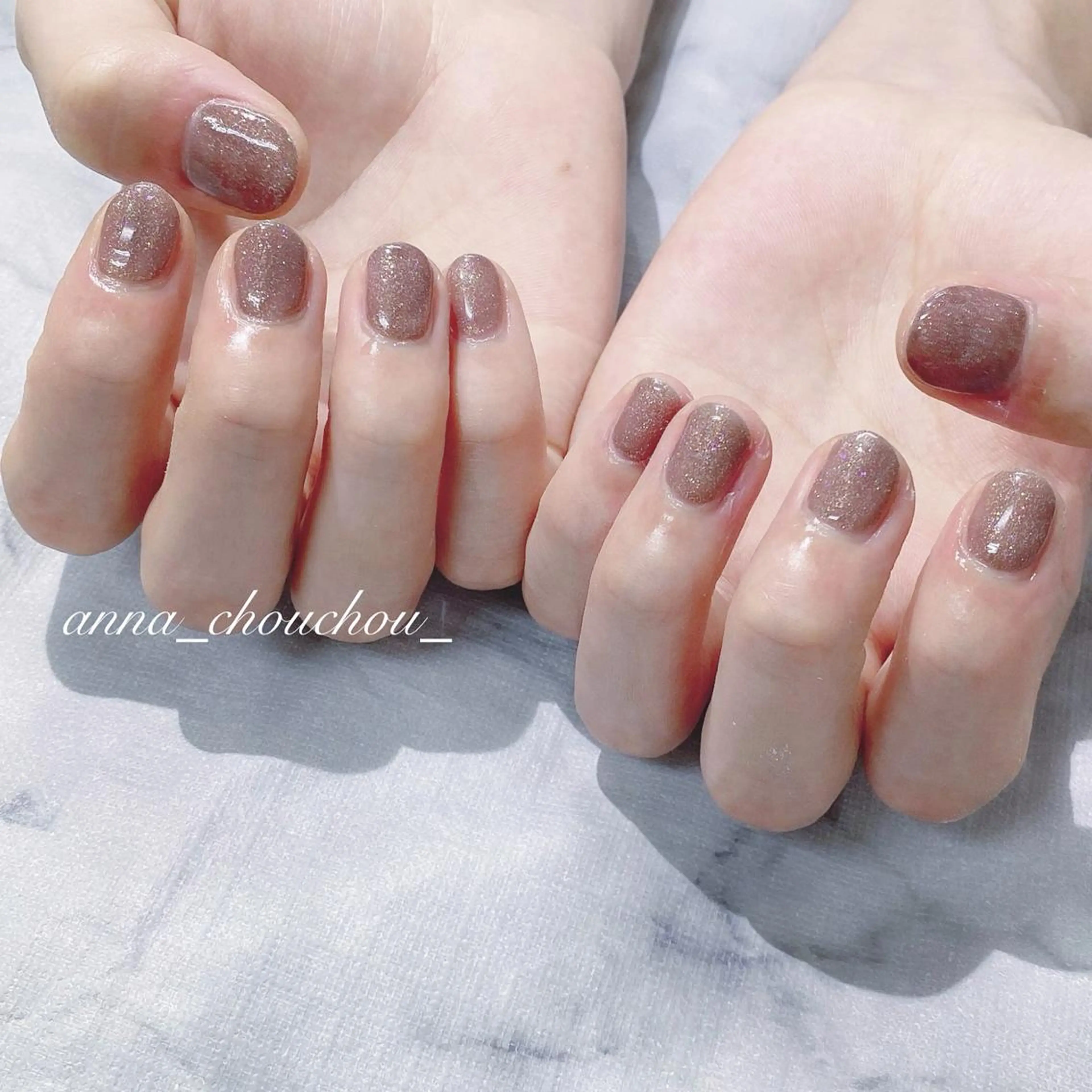 ネイル メンズネイル ワンカラーネイル ハンドネイル Anna Sano⭐️のネイルデザイン