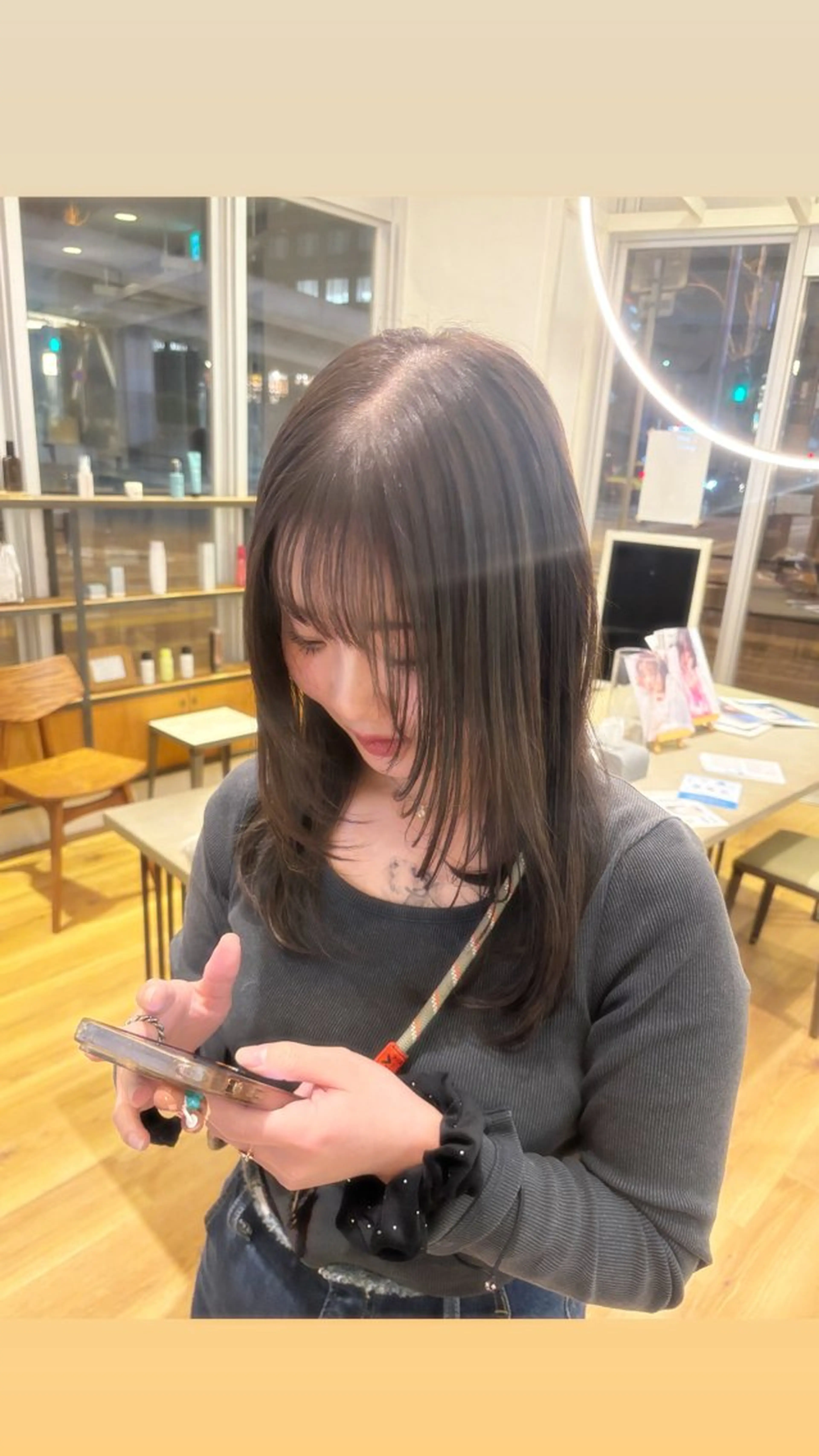 【木、日限定🫶🏻‎ブリーチなしで透明感カラーにしたい方はコレ】レイヤーカット＋ワンカラーの写真