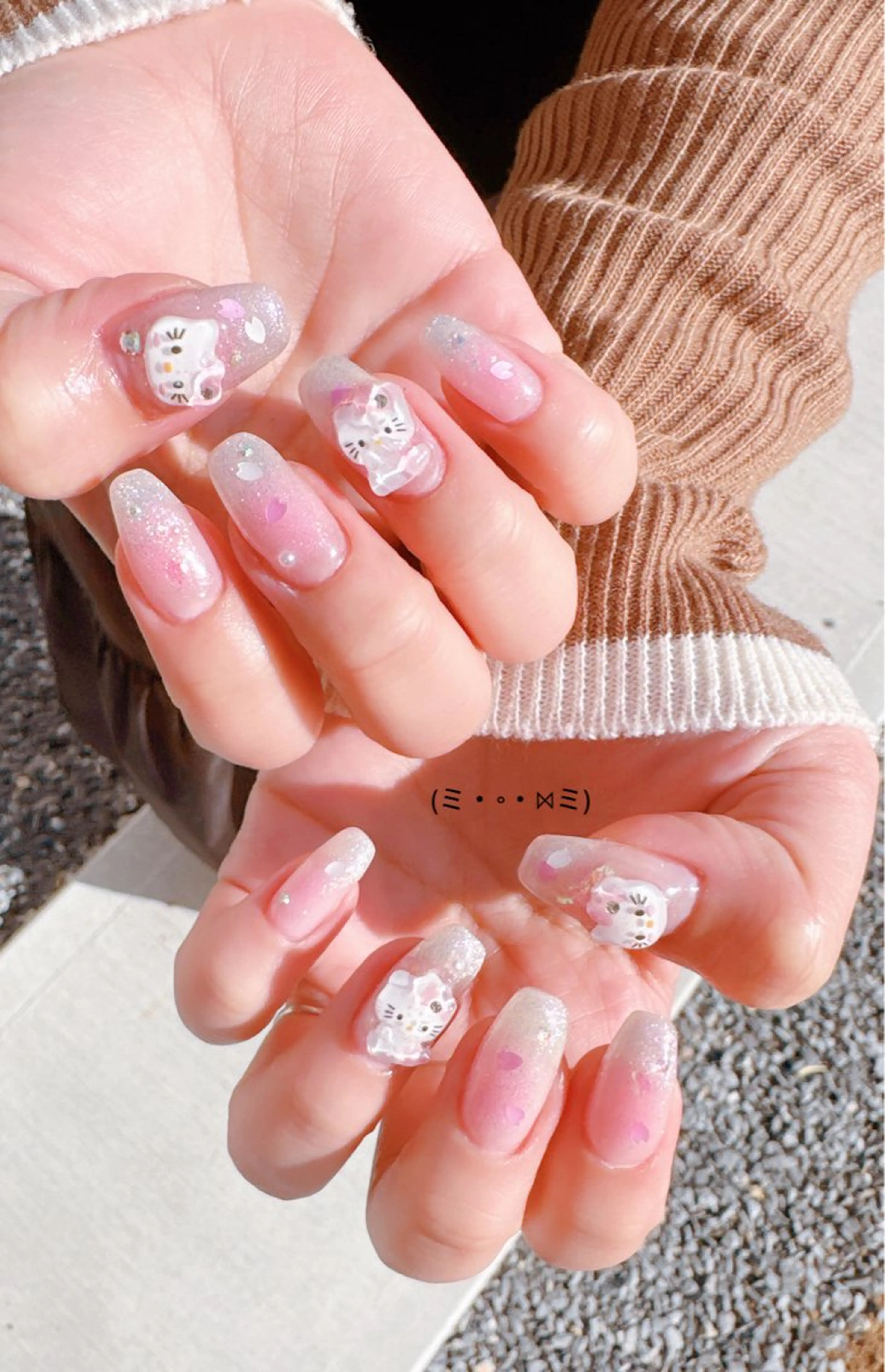 ネイル 持ち込み 高島 夏海のネイルデザイン