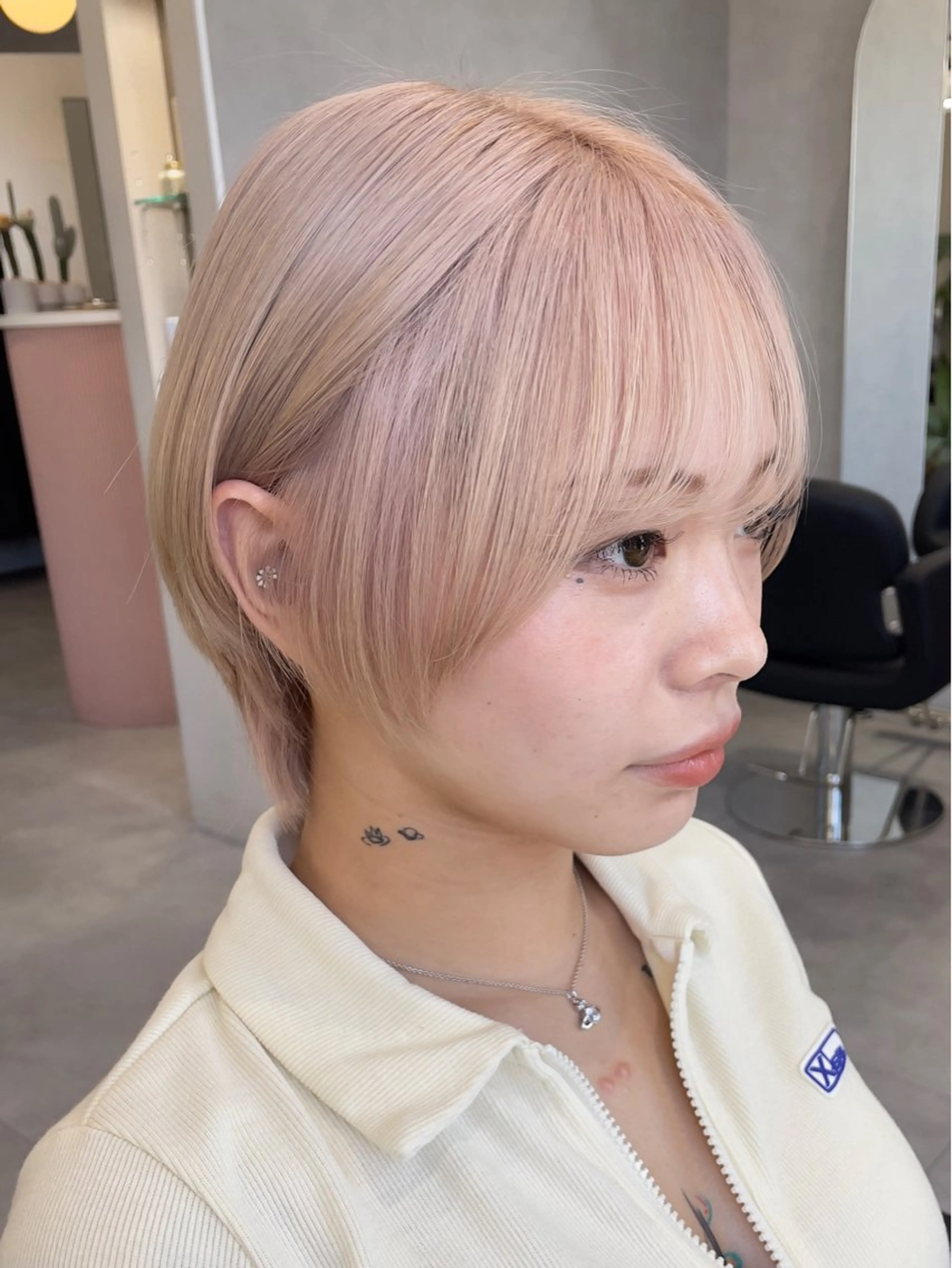 ショート 吉留愛加/ 似合わせ/心斎橋のヘアスタイル