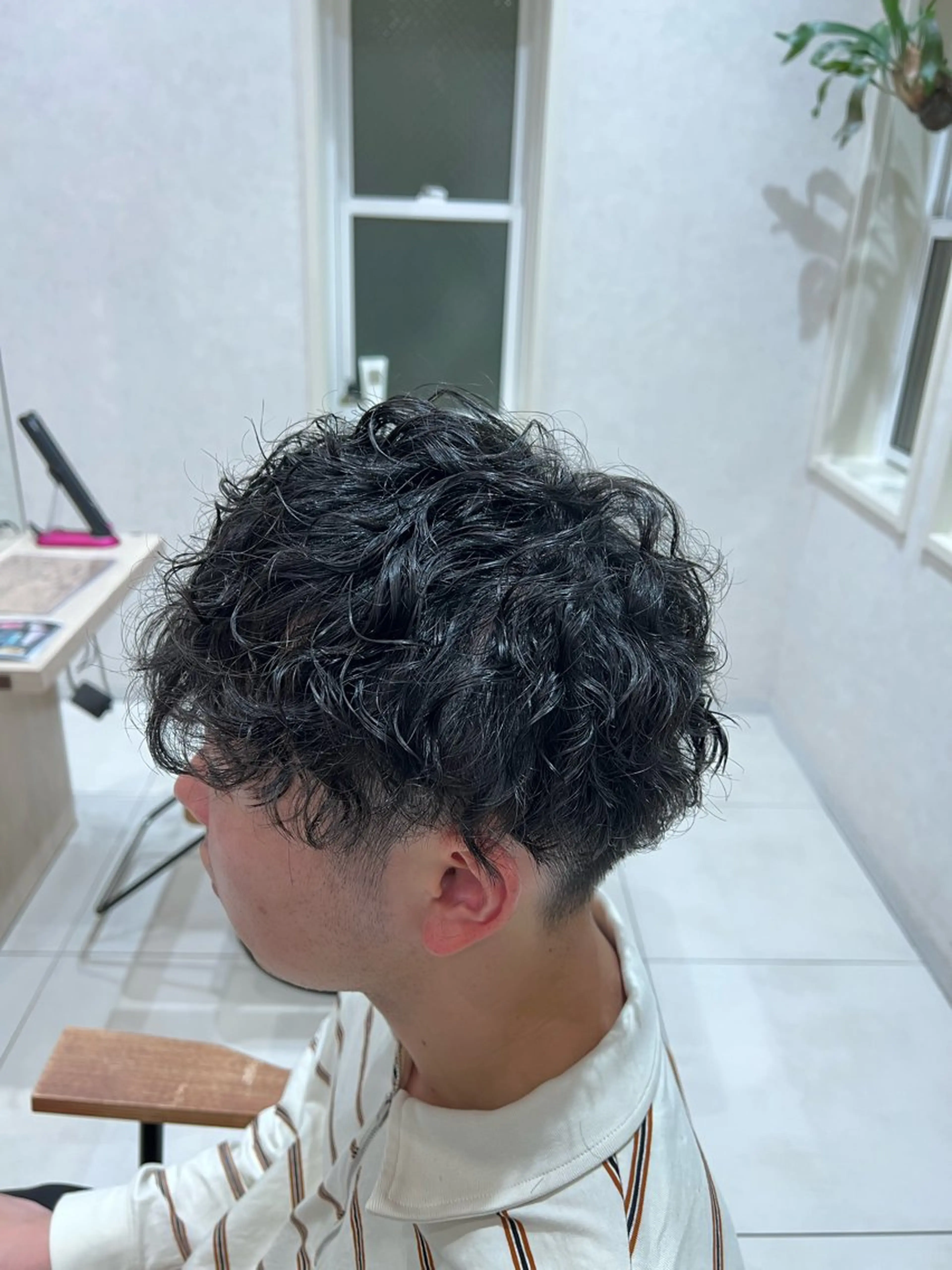 メンズ メンズパーマ メンズ特化フェザー パーマ🚗タケシのヘアスタイル