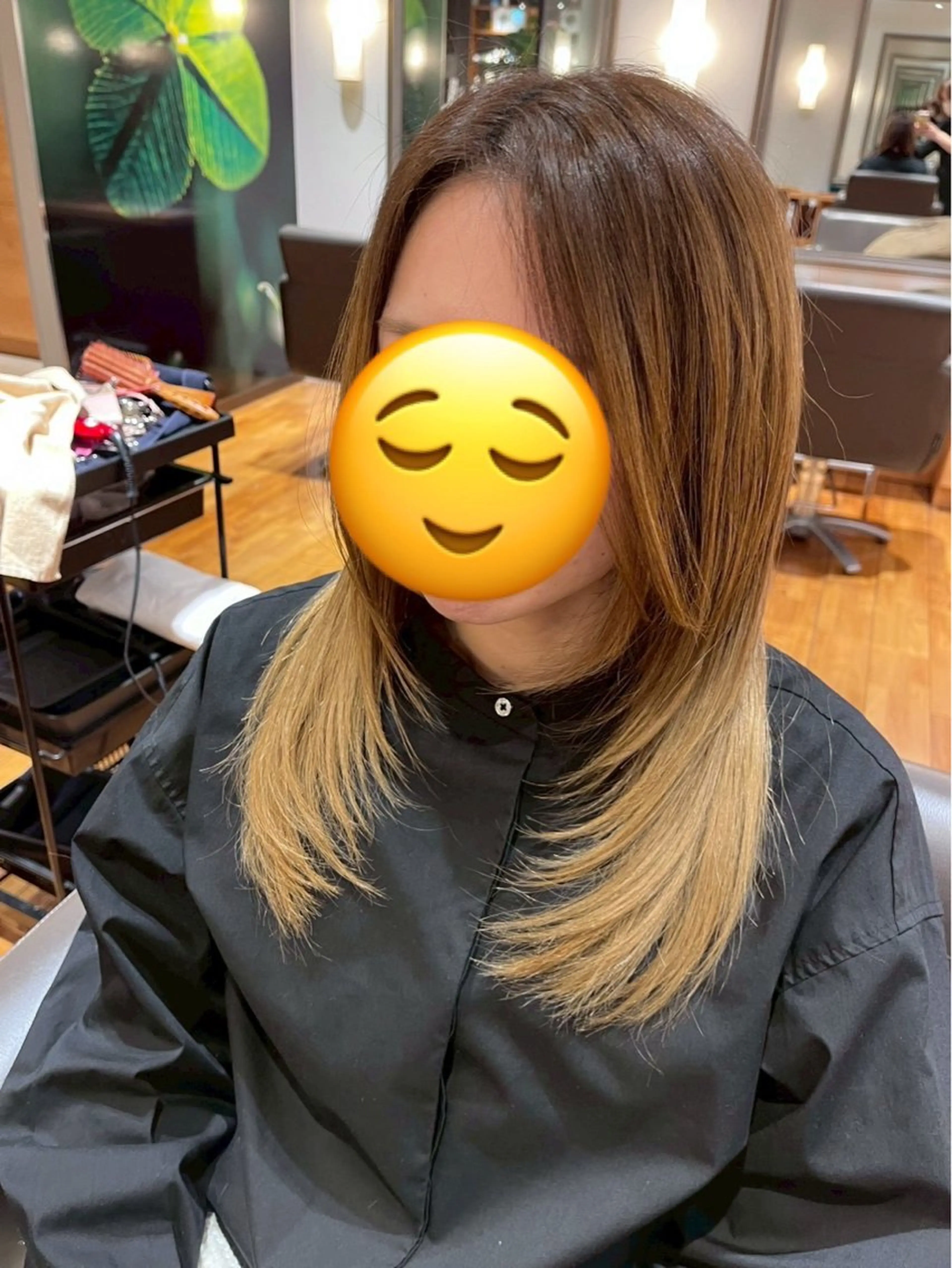 ロング レイヤーカット 関口 要子のヘアスタイル