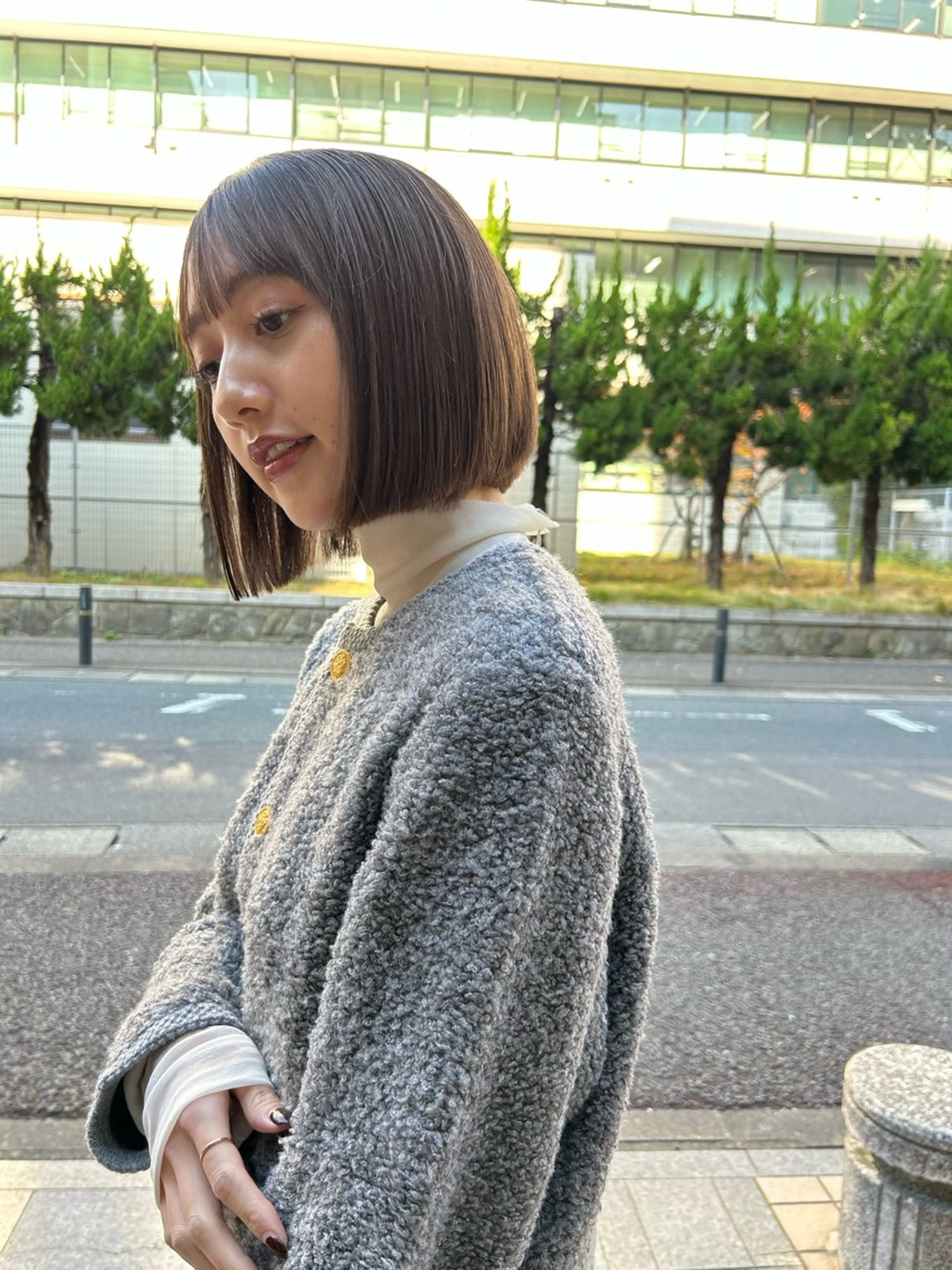 ショート カラー カット ヘアカラー トリートメント Pia ツボイ ケイタのヘアスタイル
