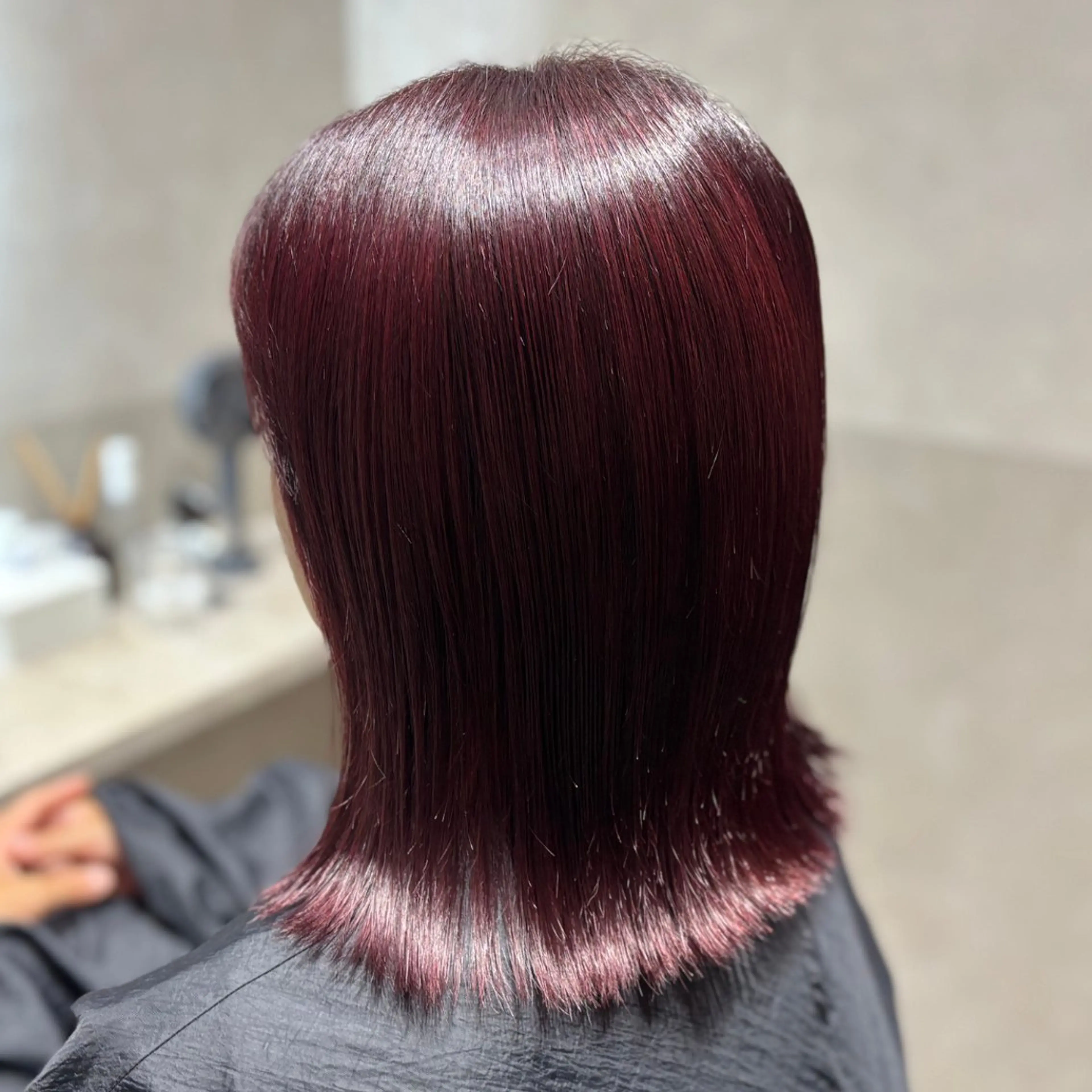 ミディアム カラー カット ヘアカラー トリートメント 川崎のカラー職人🥣 kentaのヘアスタイル