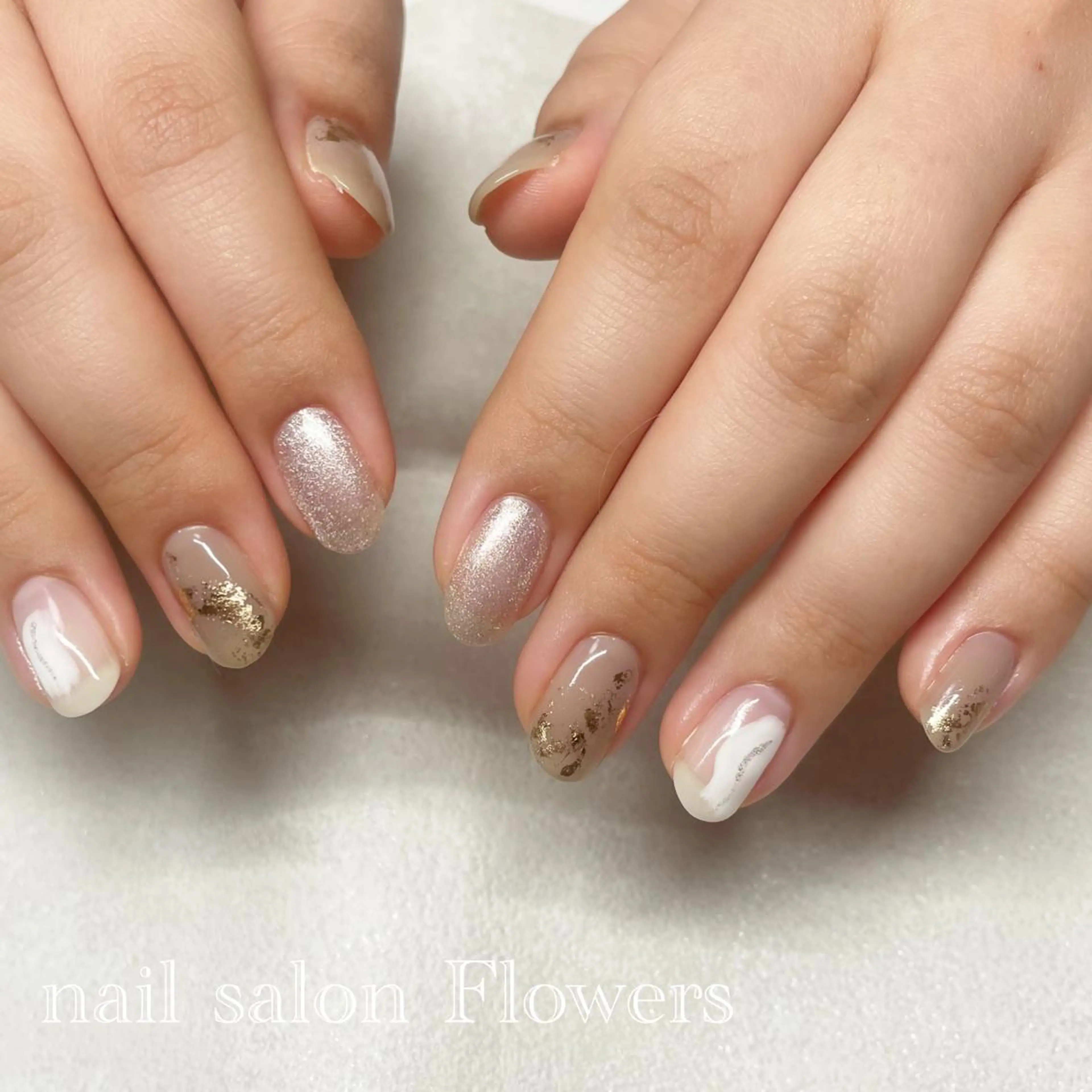 ネイル ハンドネイル Flowers Tomomiのネイルデザイン