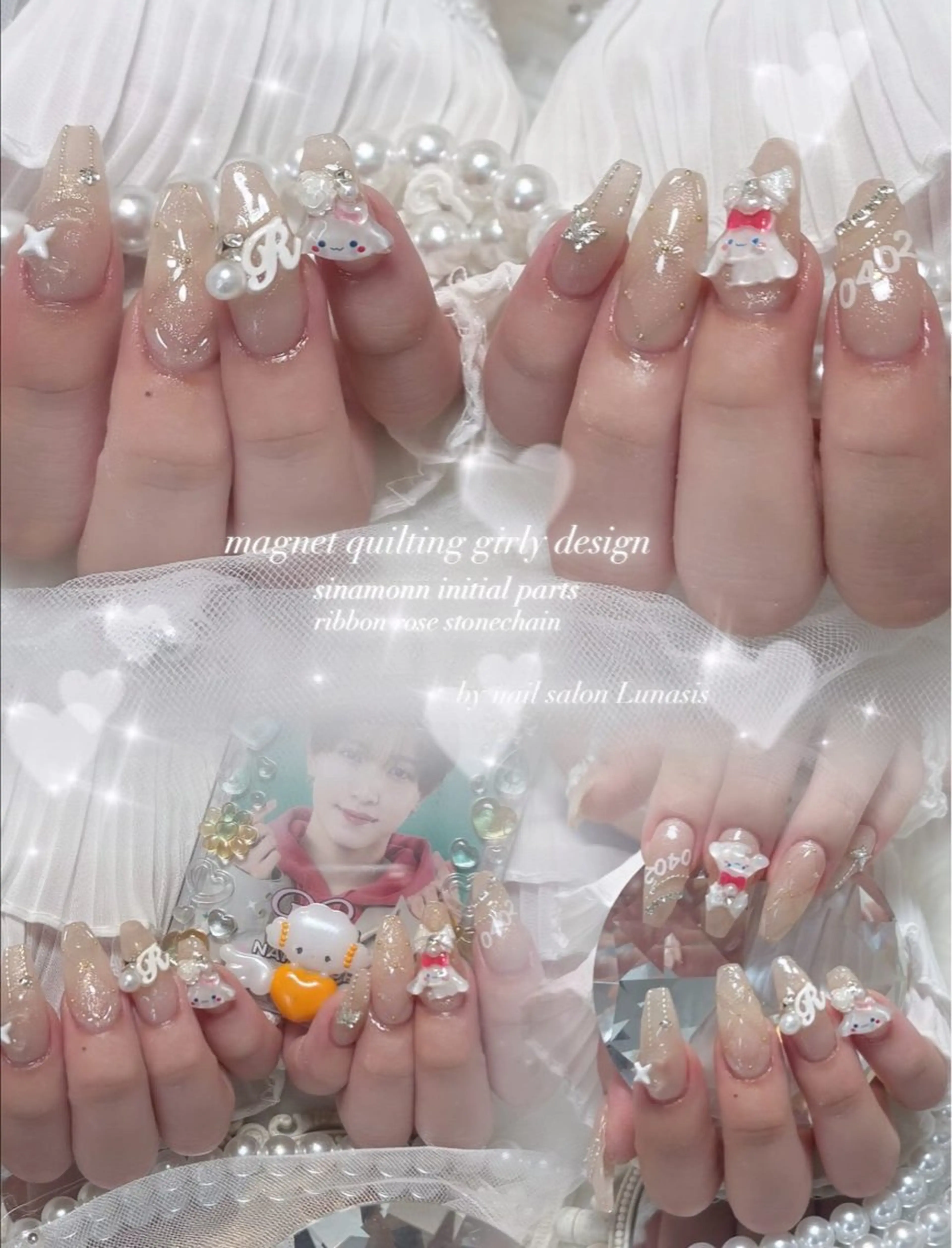 ネイル ハンドネイル Lunasis/ Kiraraのネイルデザイン