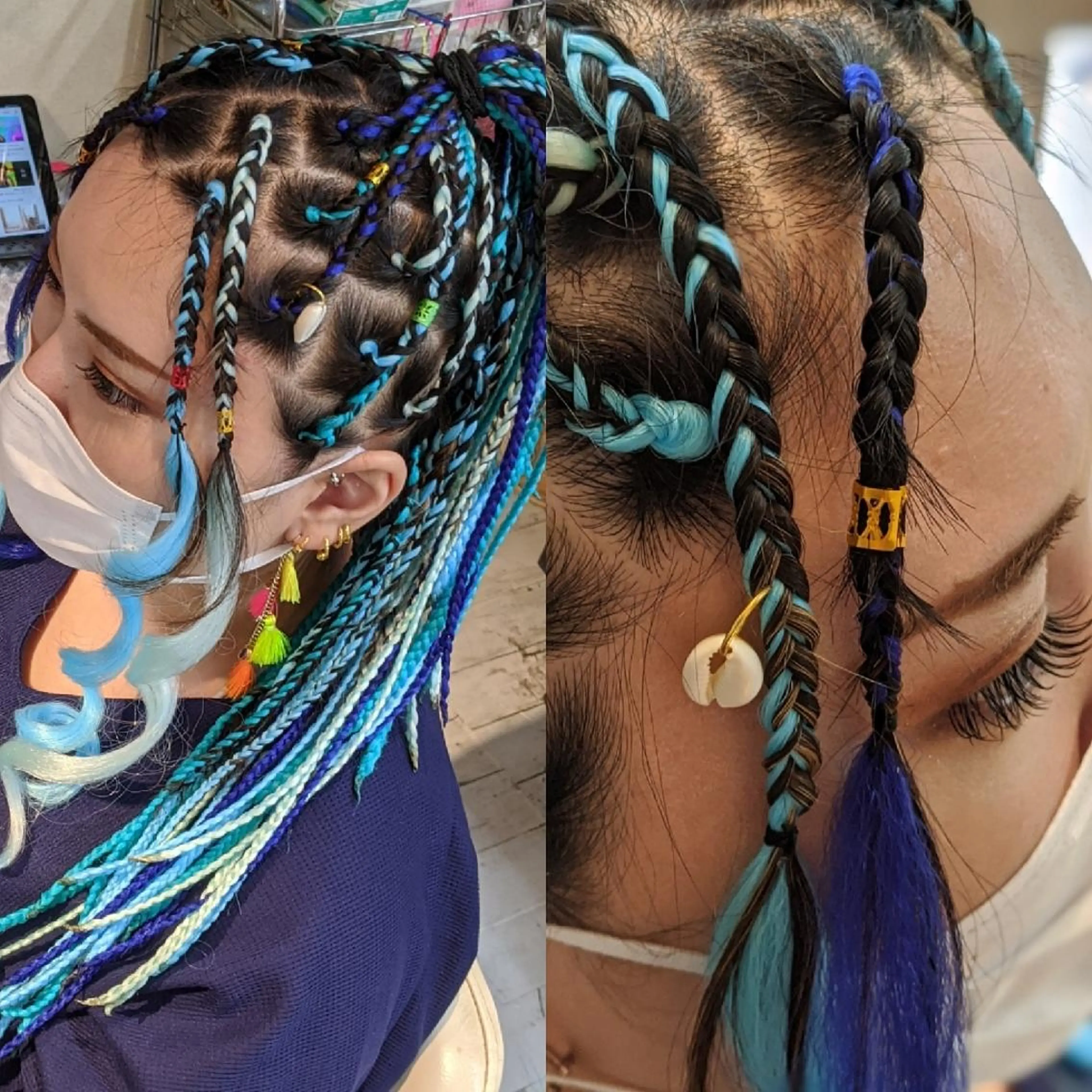 ロング エクステ scamp ★のヘアスタイル