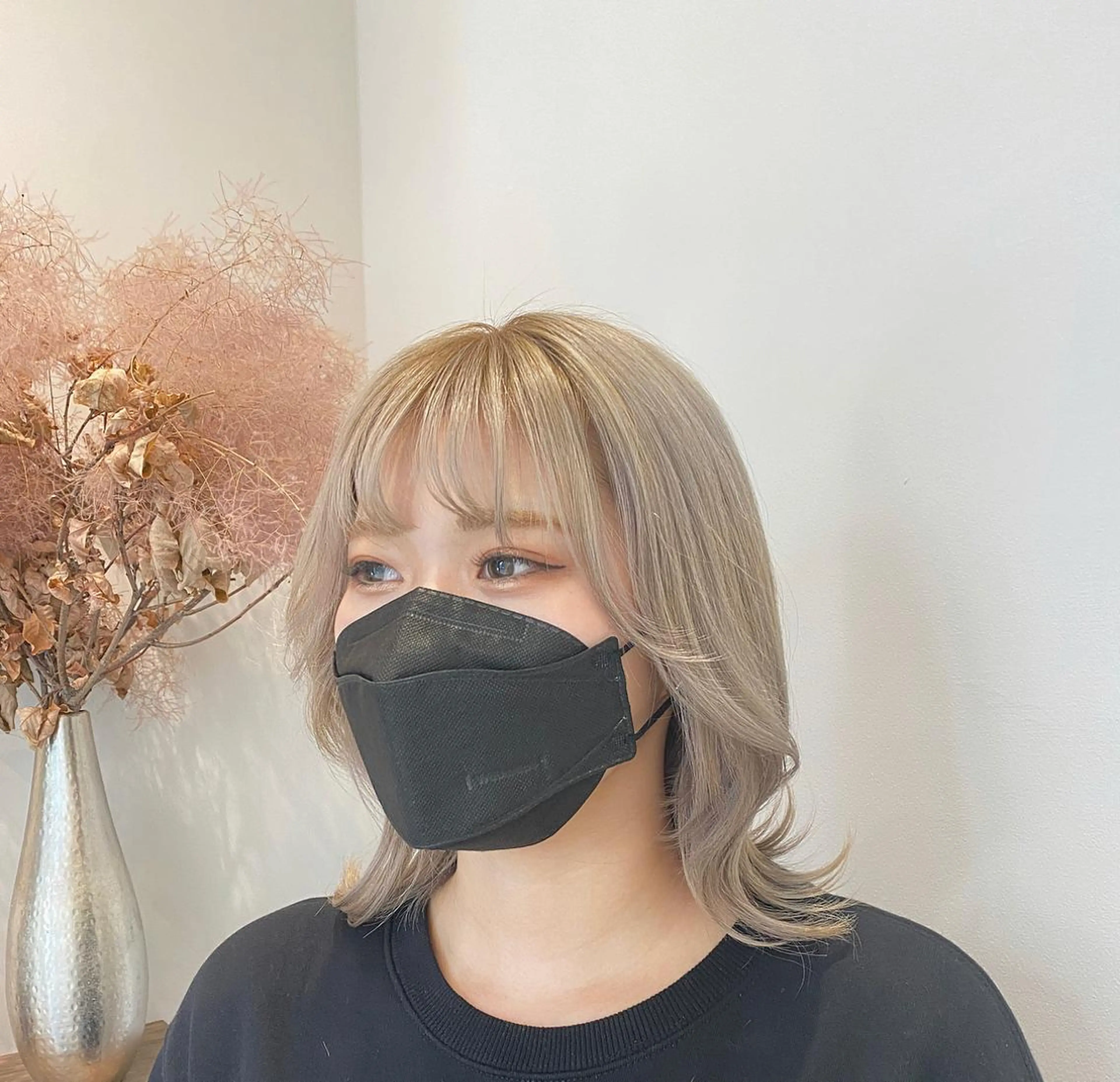 ミディアム カラー 和歌山韓国ヘア🌙 MOEのヘアスタイル