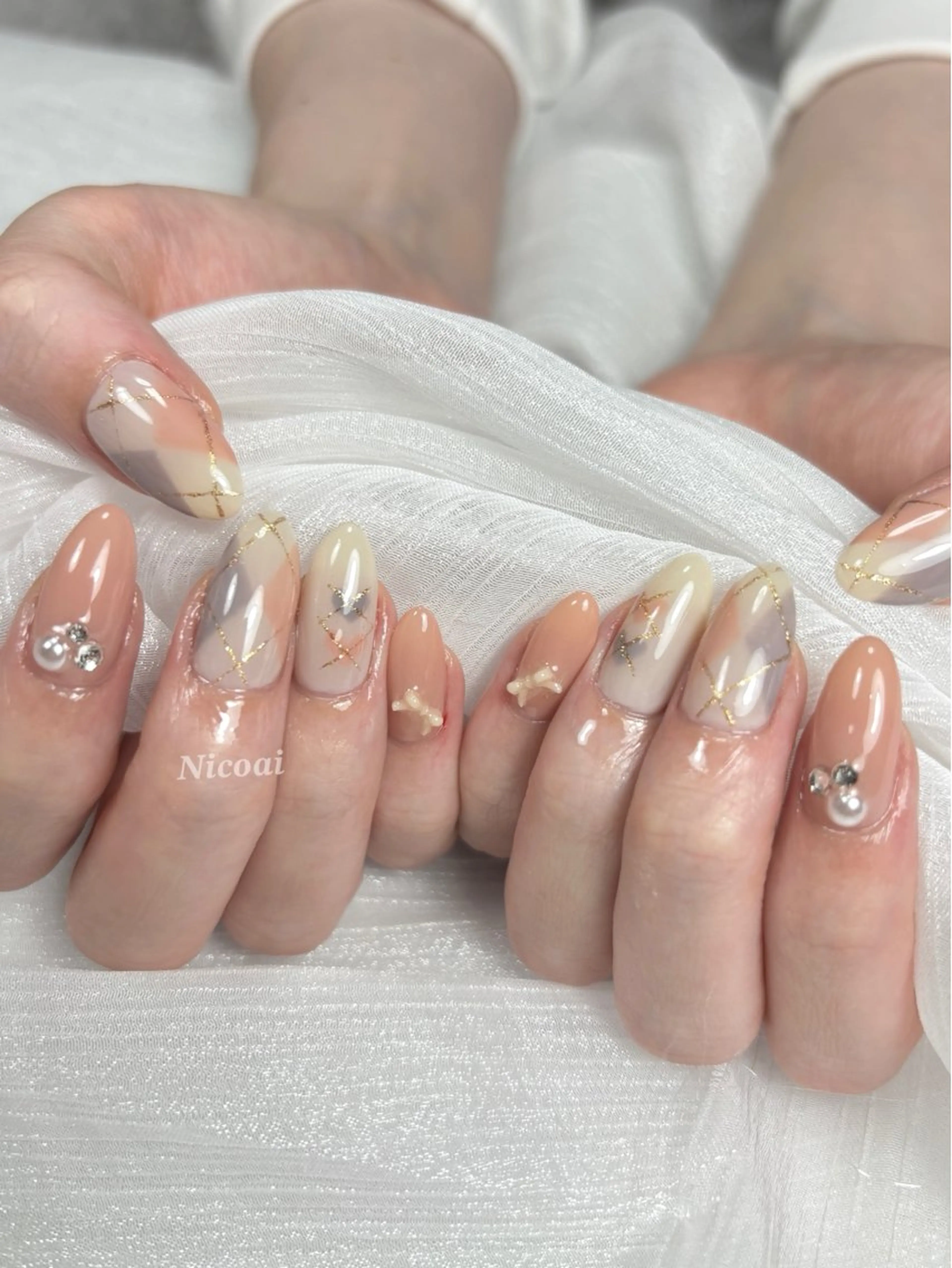 ネイル 持ち込み NailSalon Nicoaiのネイルデザイン