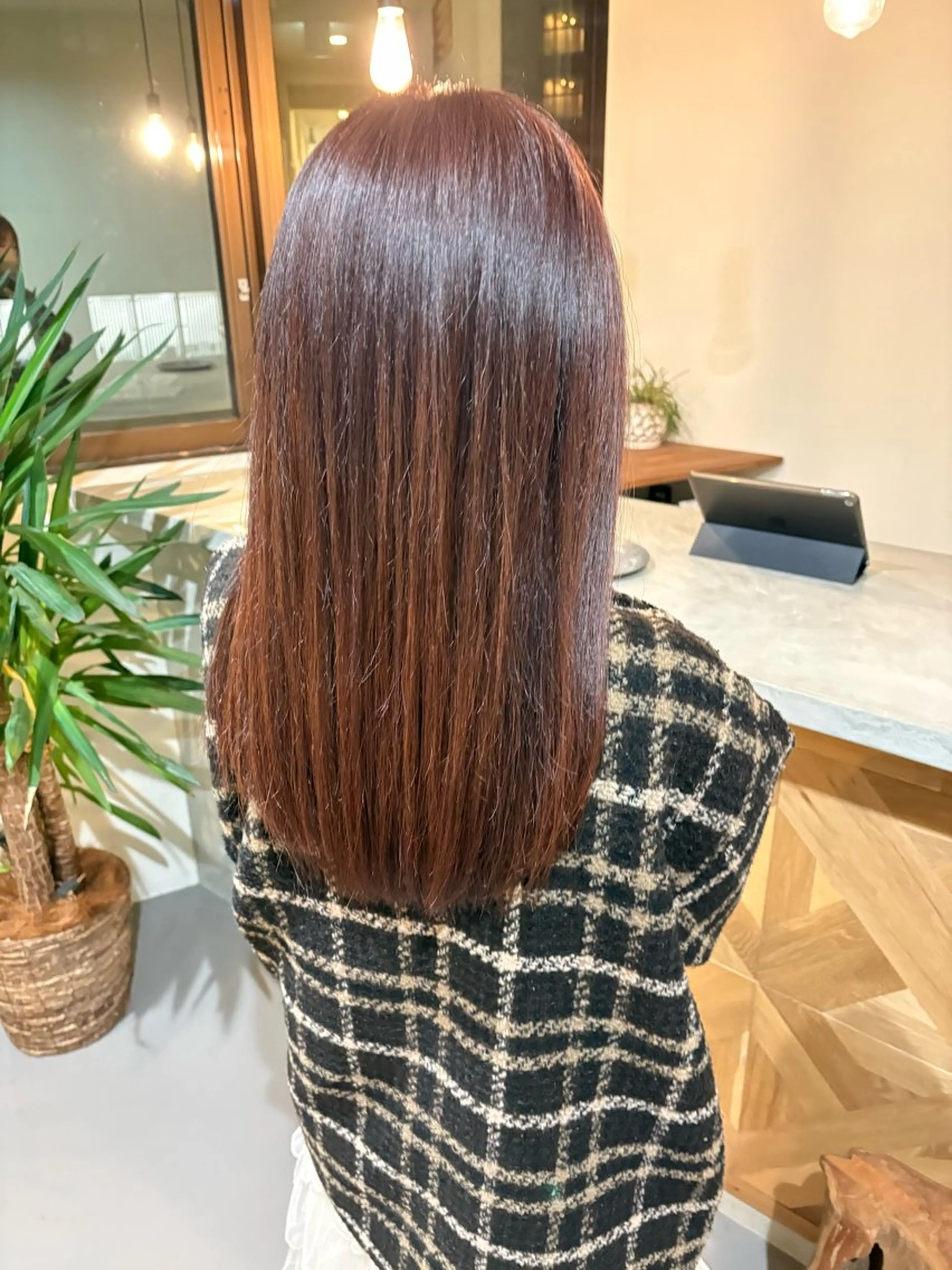 ロング ボブ/ショート/小倉 ✂中尾吏穏のヘアスタイル