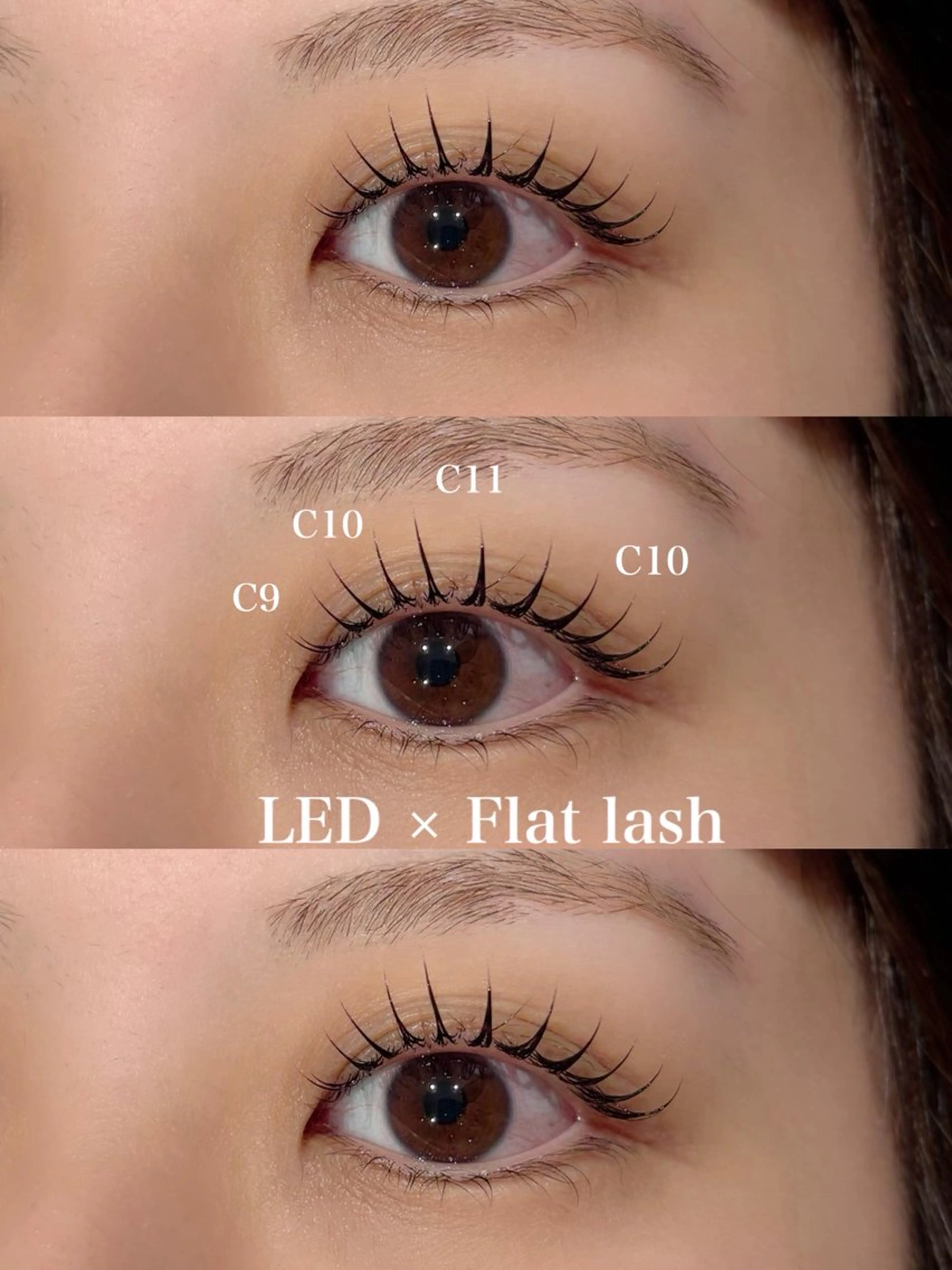 マツエク・マツパ マツエク hipahipa! MOEのマツエク・マツパデザイン