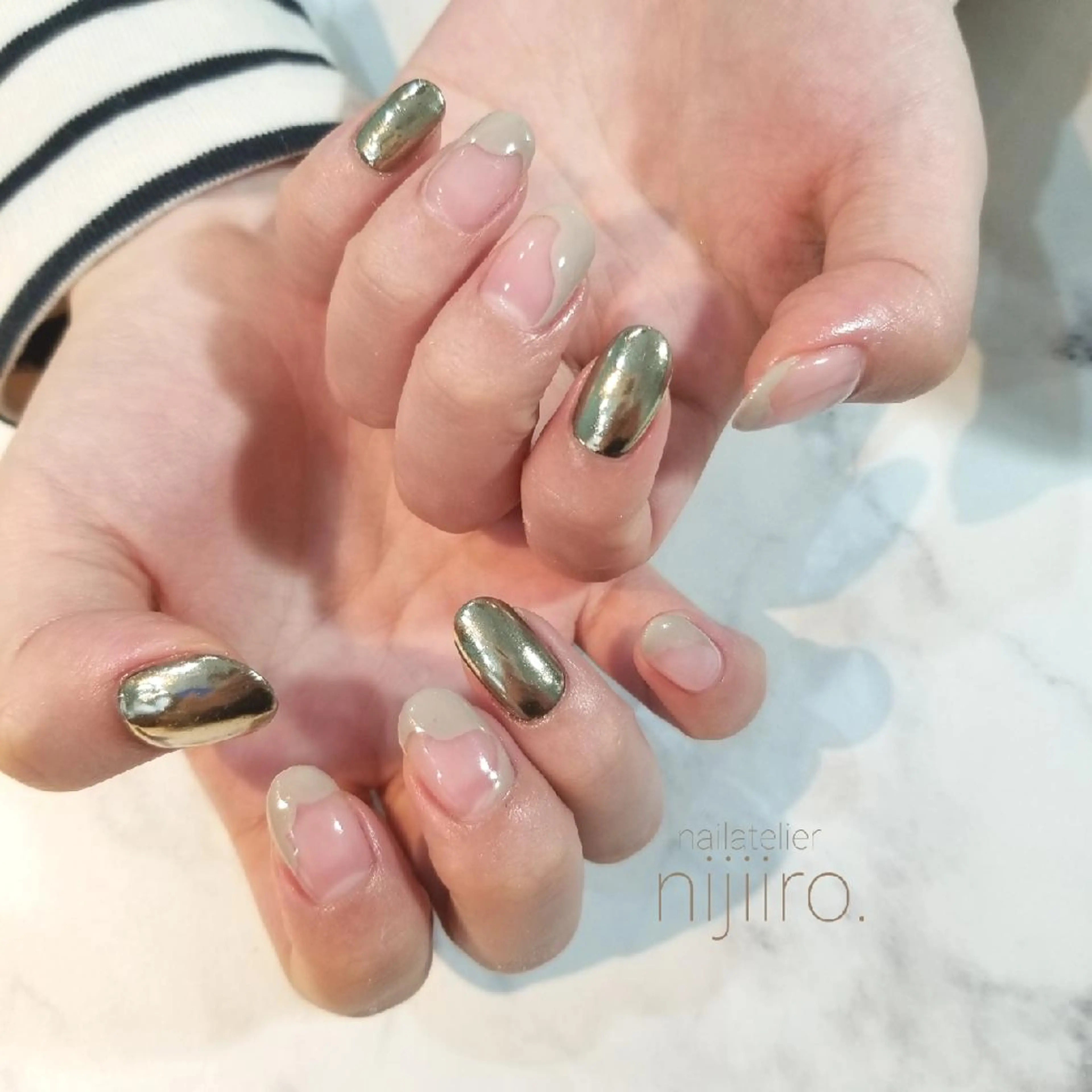 ネイル ハンドネイル nijiiro🌈 サトウのネイルデザイン