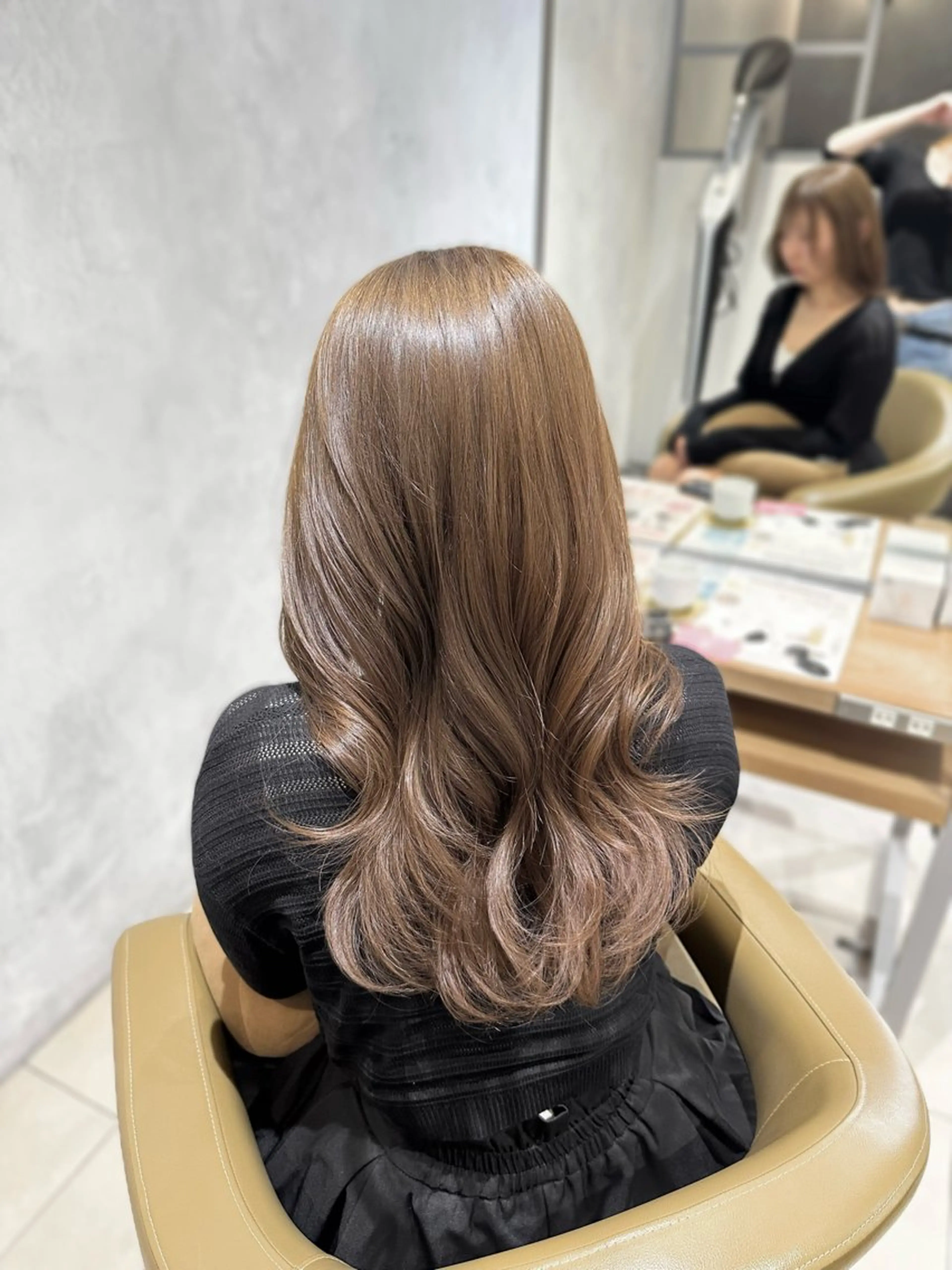 ロング カット ヘアカラー トリートメント 🎀LUNA🎀 レイヤーカット/艶髪のヘアスタイル
