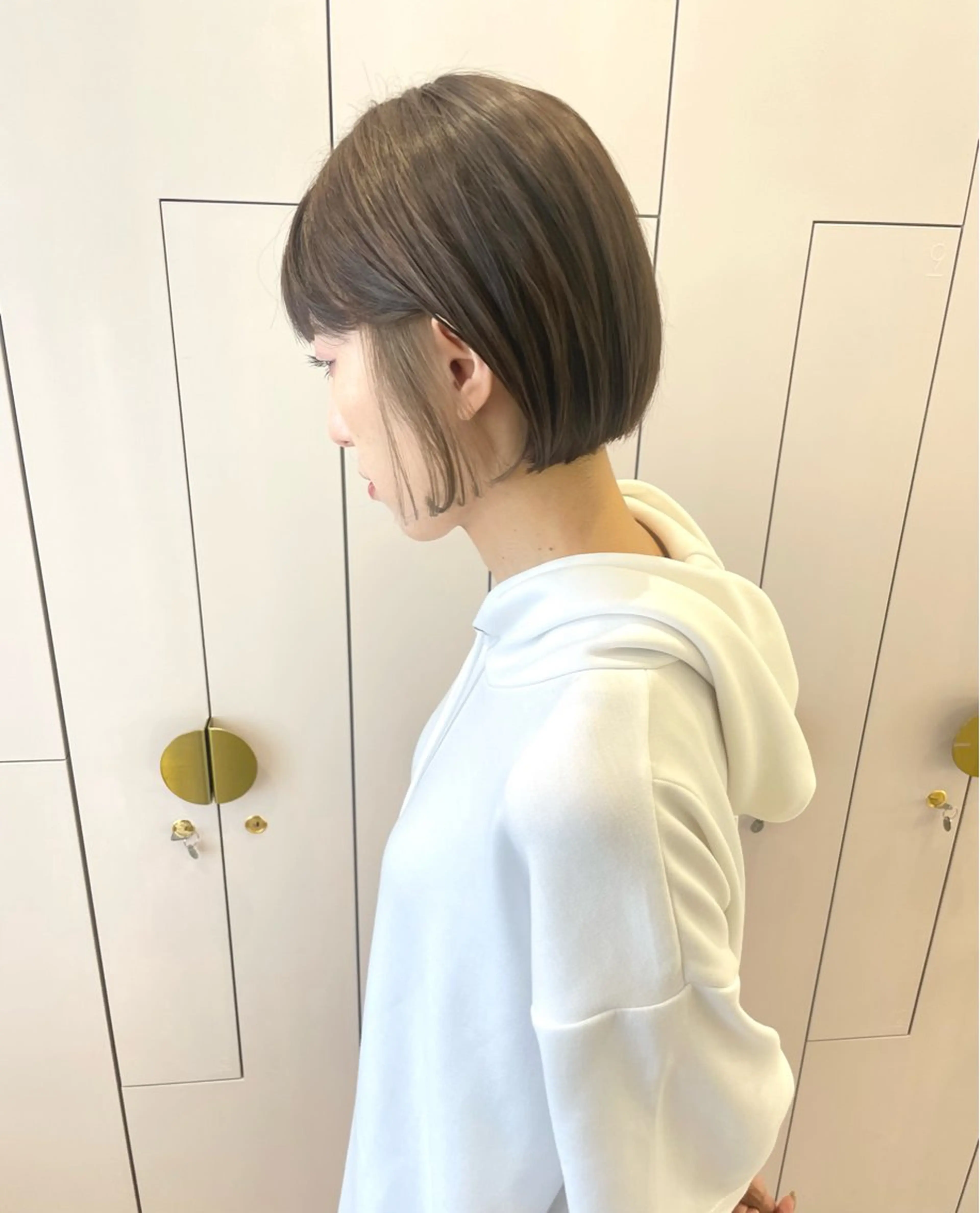 ショート カラー 暖色/オリーブカラー /中村未来🍒🫒のヘアスタイル