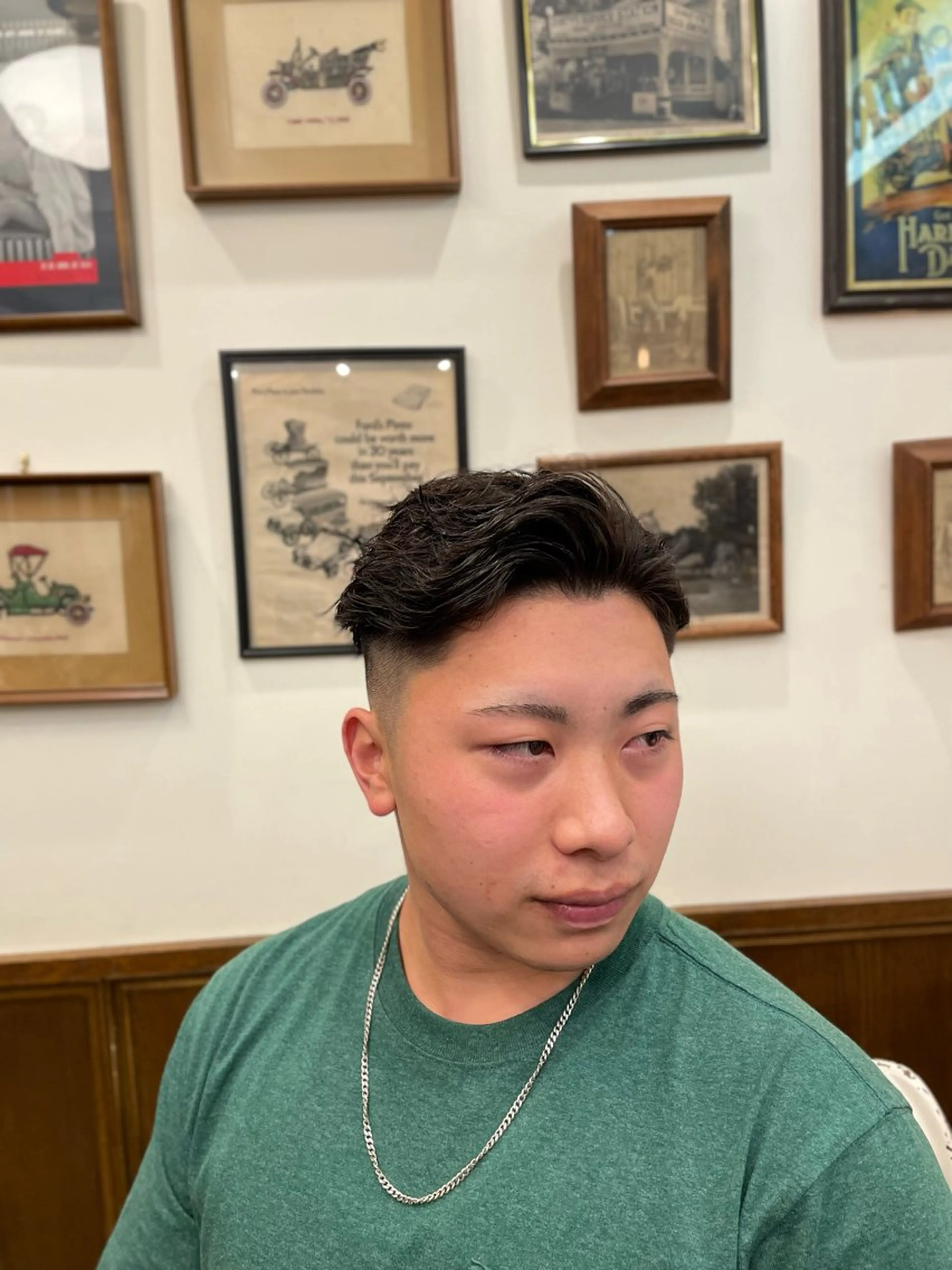 ショート カラー パーマ カット指名No1漆原 聡のヘアスタイル