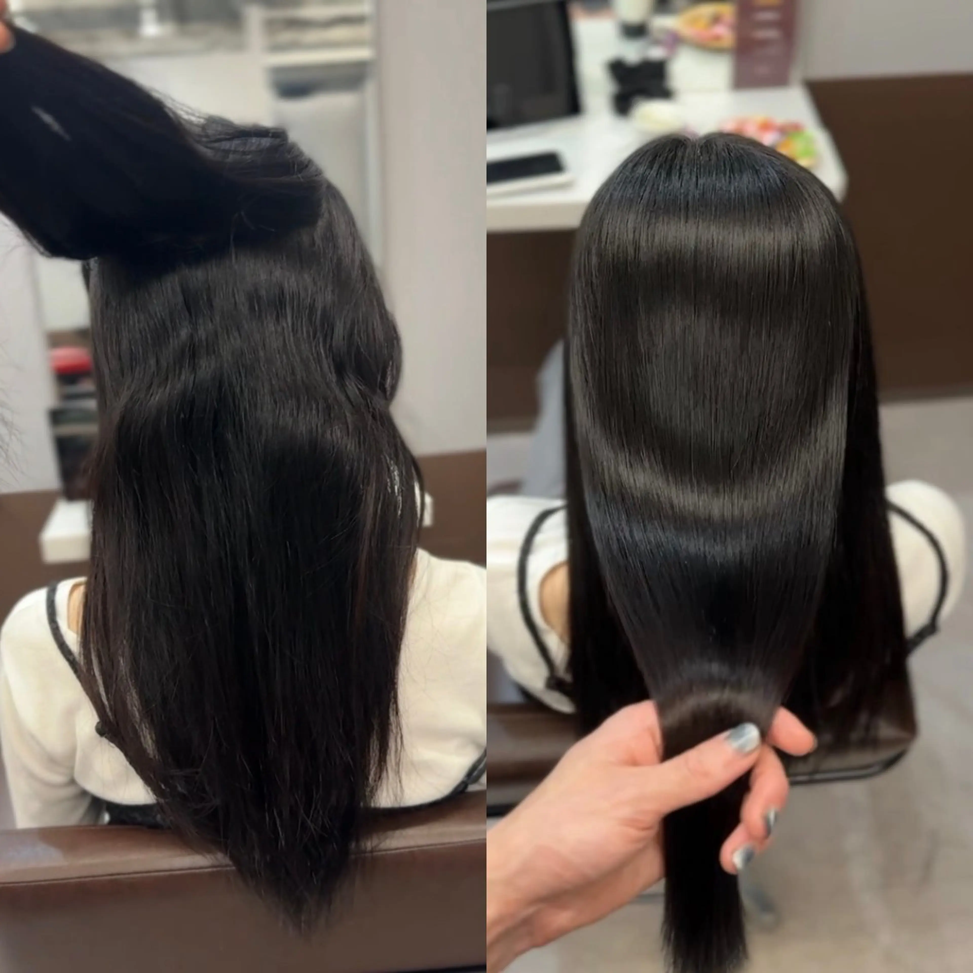 ロング 💎艶髪💎縮毛矯正 /髪質改善/ひかるのヘアスタイル