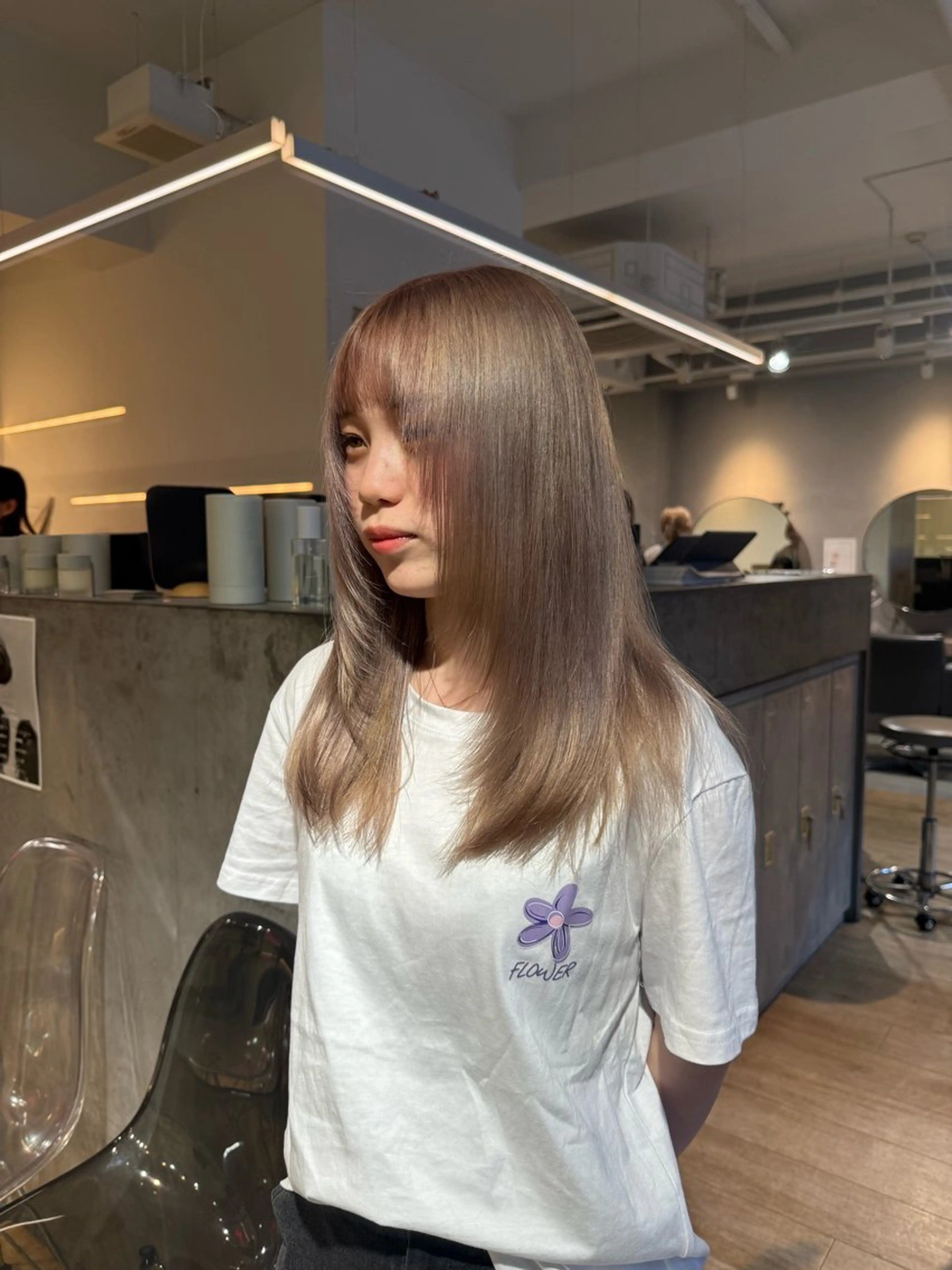 セミロング カラー 梅田/束感マツエク /ナツノのマツエク・マツパデザイン