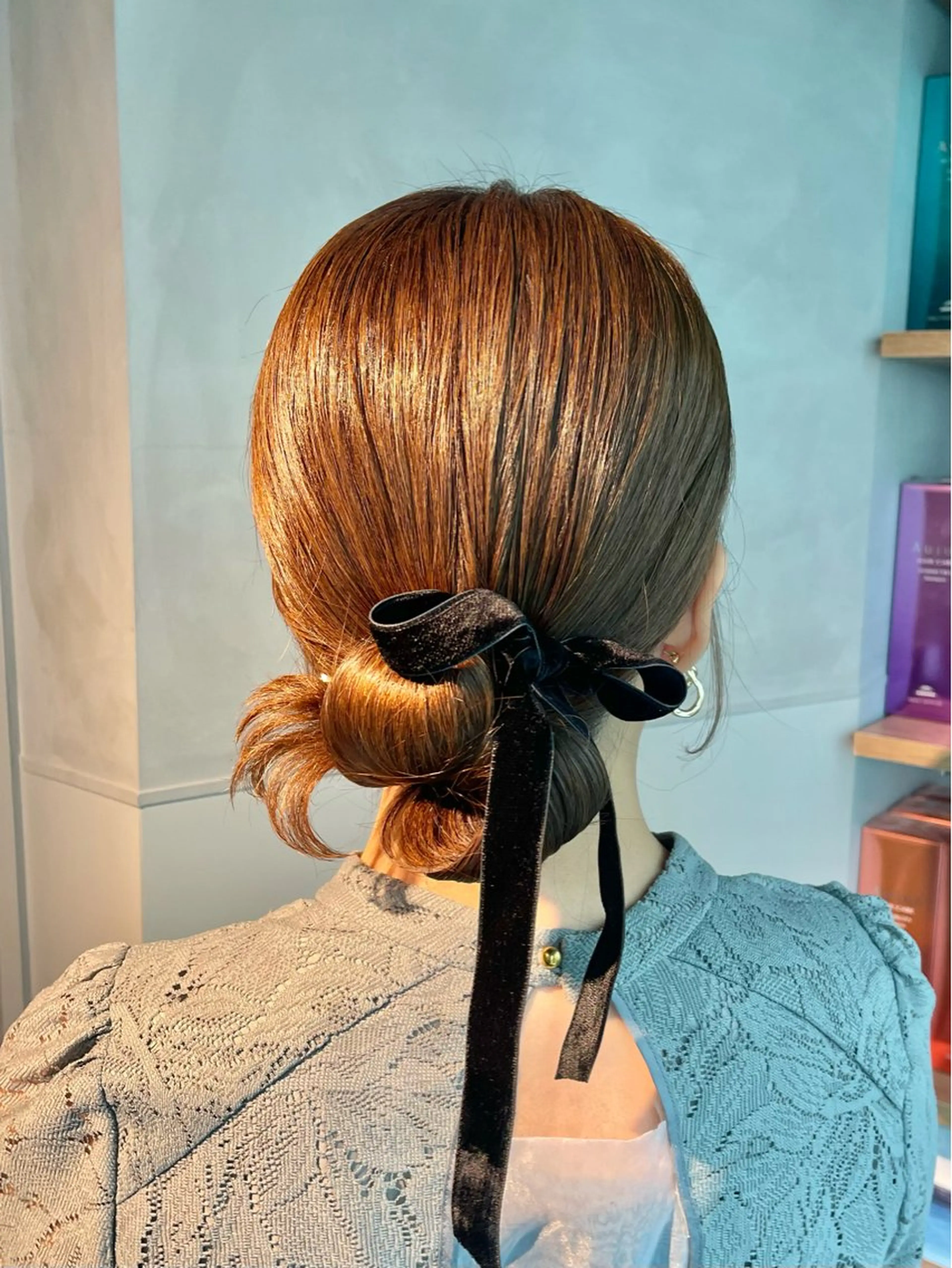 ヘアアレンジ 結婚式・ブライダル 卒業式のヘアスタイル ヘアセット charm《銀座》 ヘアセット/縮毛矯正のヘアスタイル