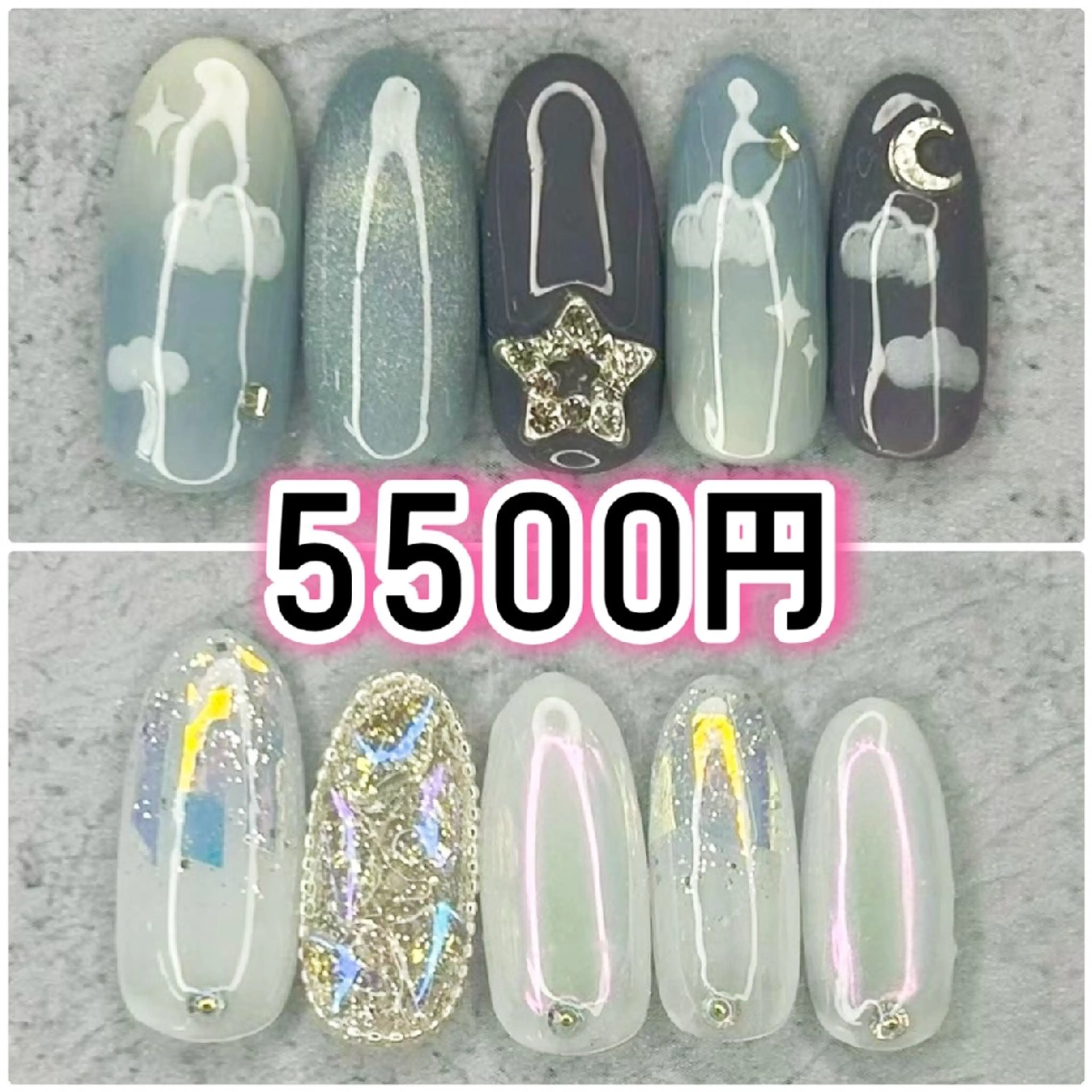 ネイル ハンドネイル Milana 川瀬のネイルデザイン