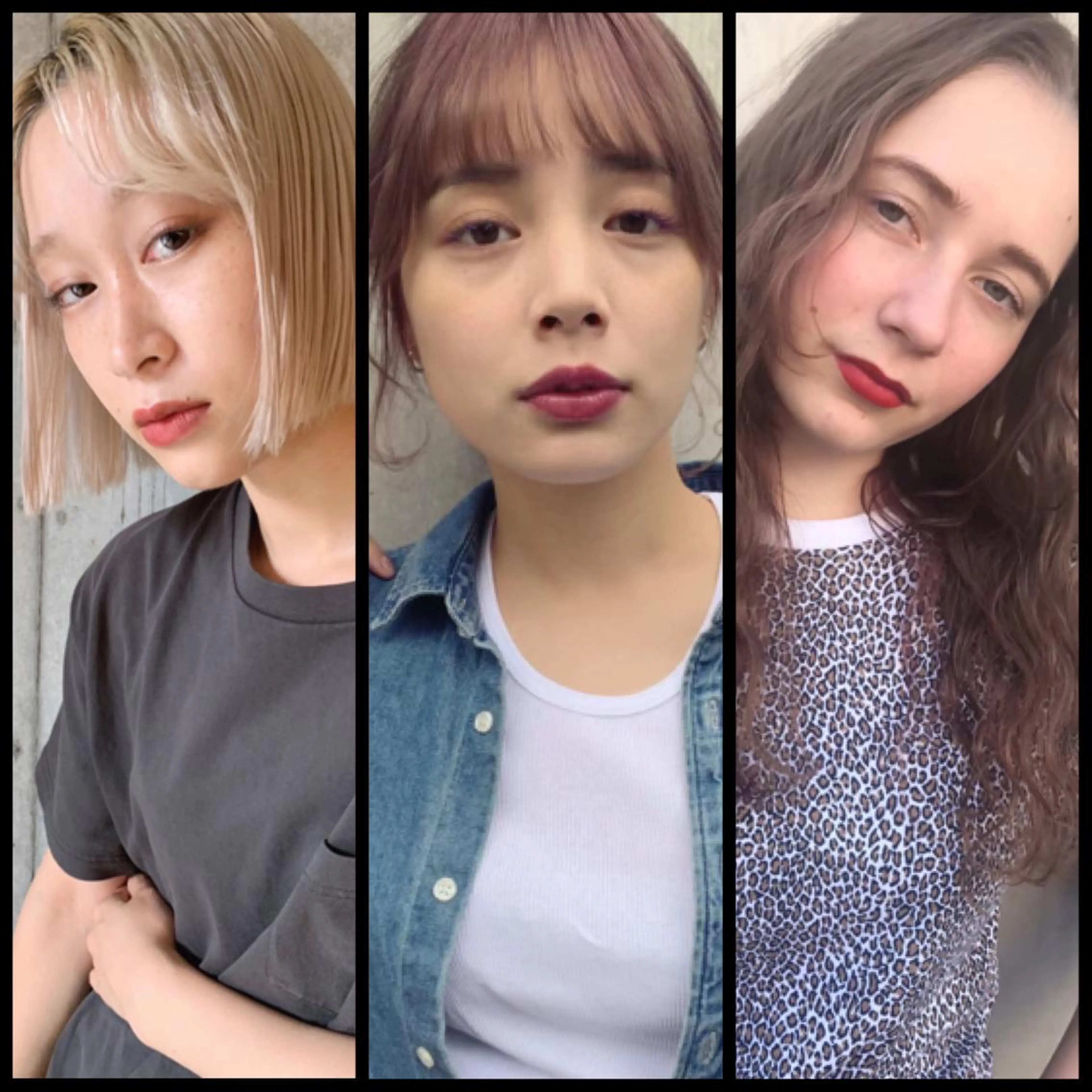 ミディアム カラー パーマ ヘアアレンジ メンズ キッズ ネイル マツエク・マツパ 🌈髪質改善🉐割✨ 🌸“ever”🌸のヘアスタイル
