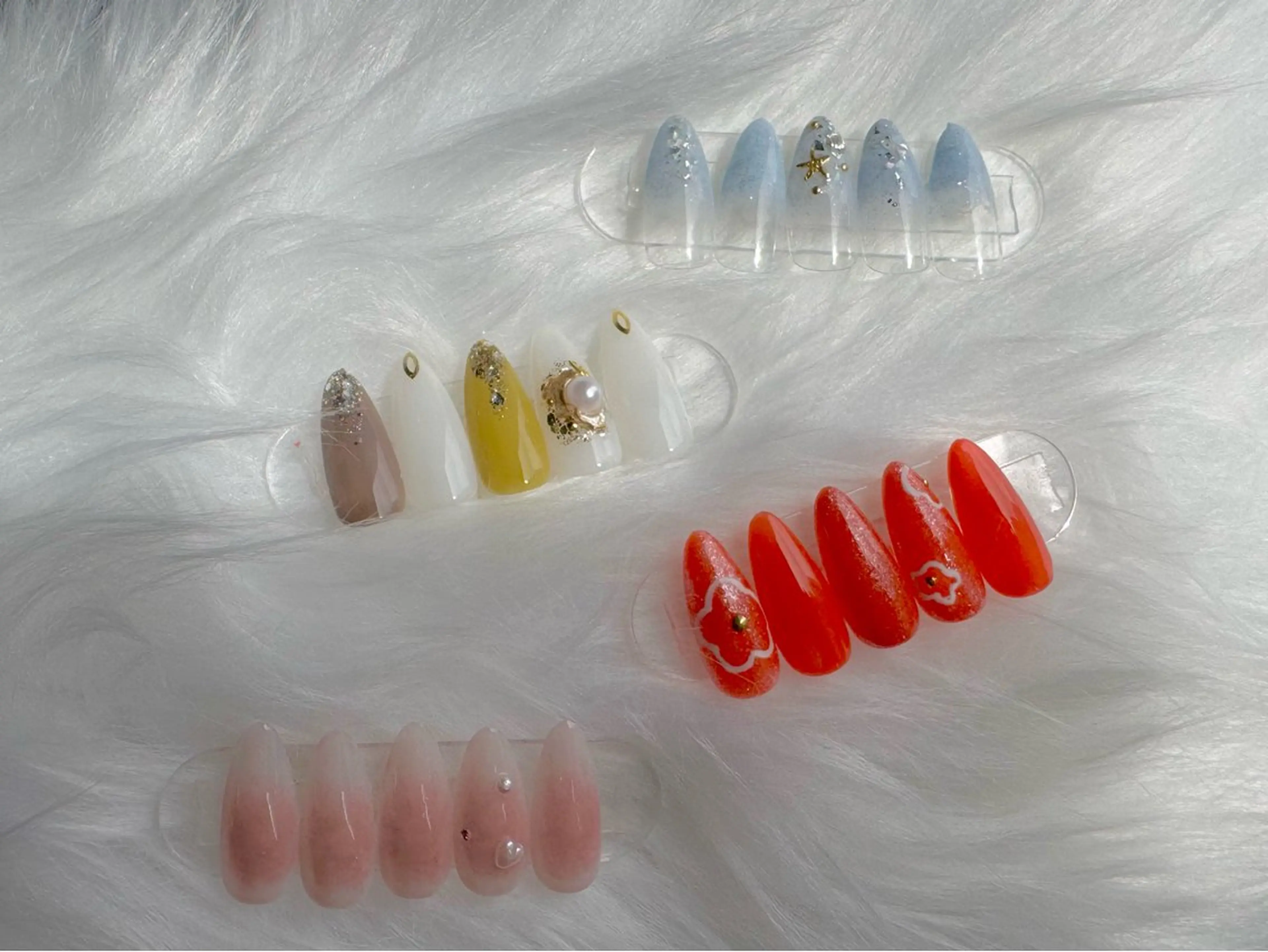 デザインコース(6本ほどアート)​〜​10種類のサンプルからお選びいただけます​〜​の写真