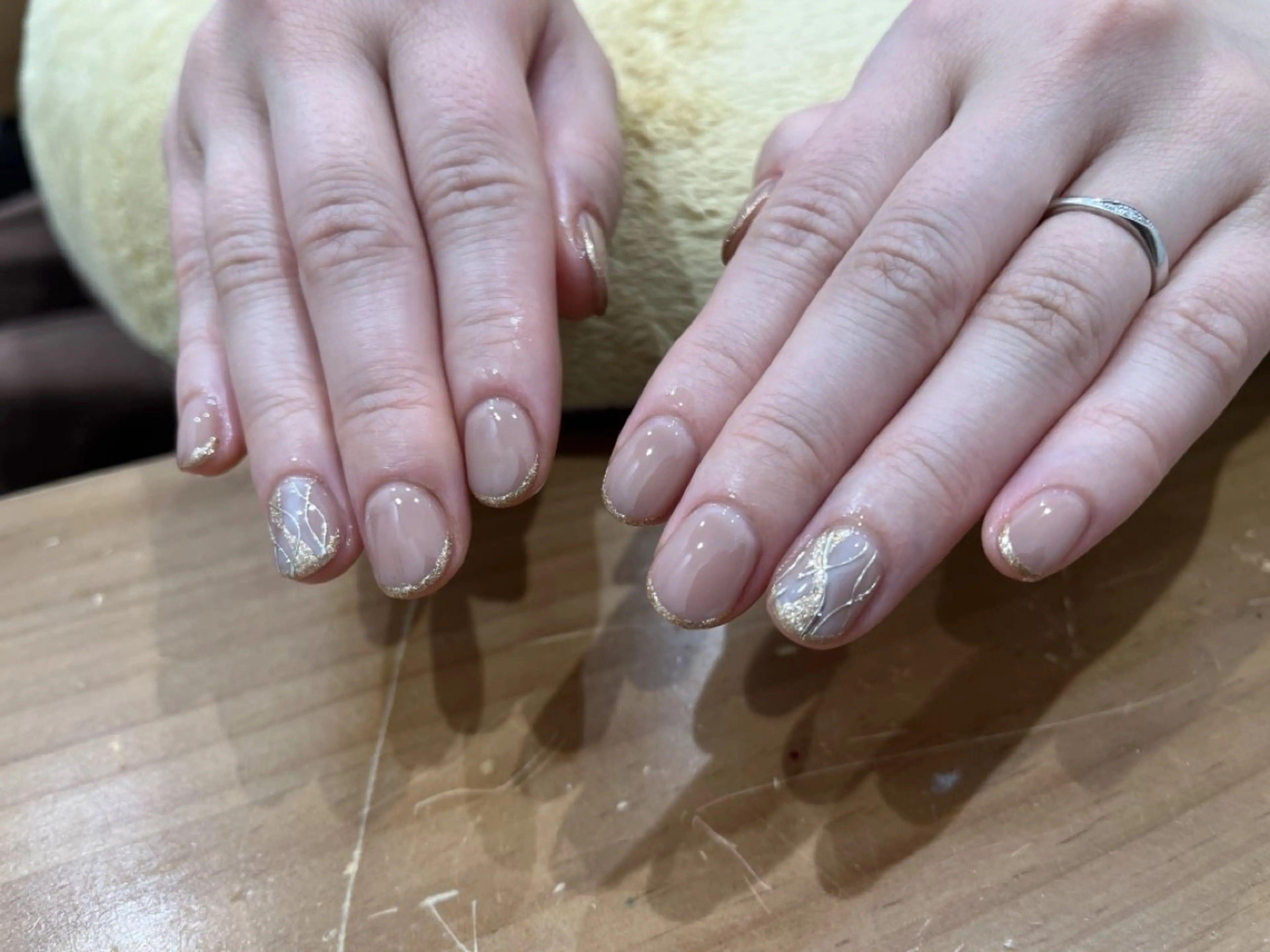 ネイル 持ち込み ハンドネイル 中川 愛理のネイルデザイン