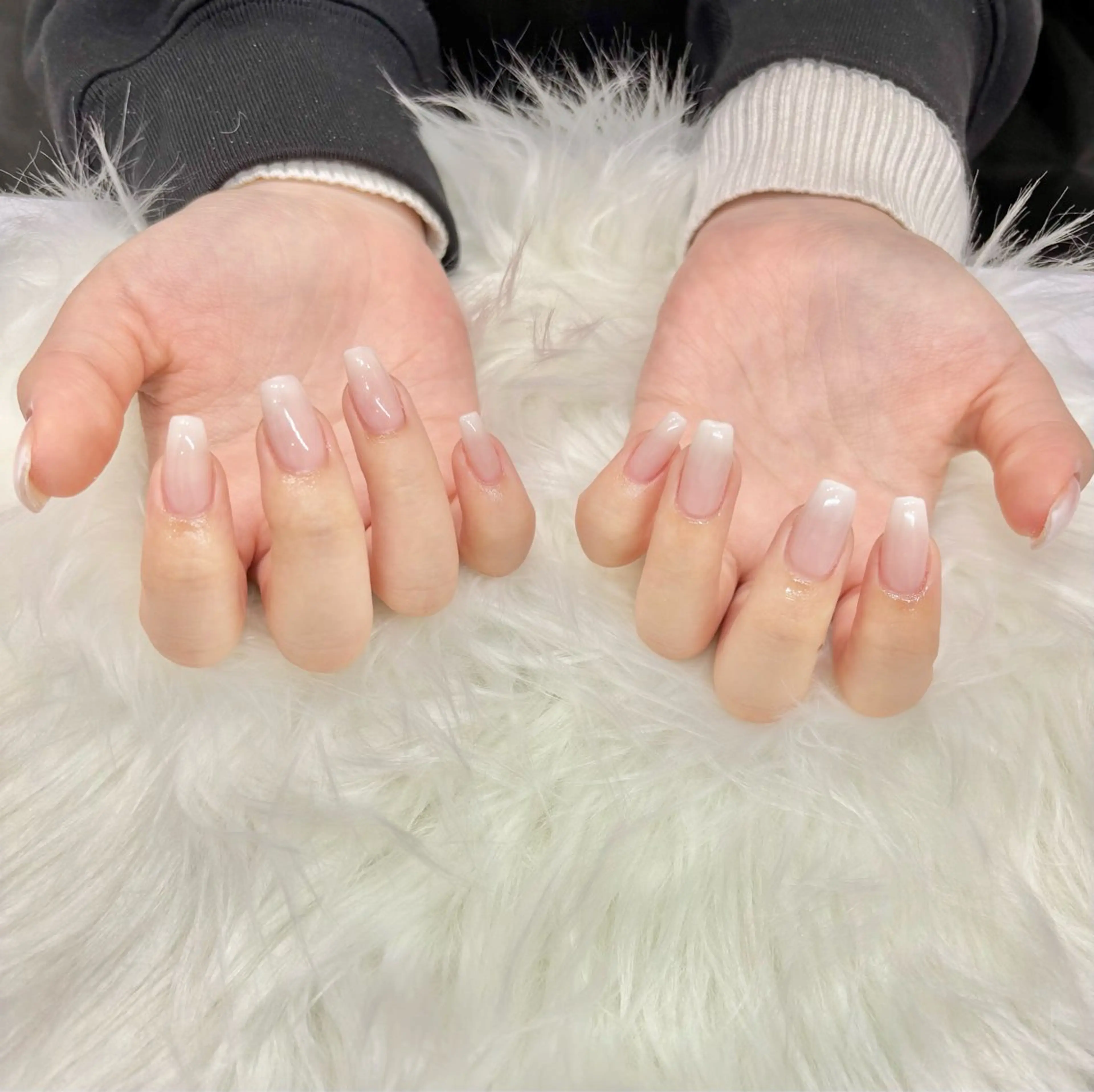 ネイル フレンチネイル キラキラネイル 韓国ネイル マグネットネイル ワンカラーネイル ハンドネイル VOXJAPAN CHIYURIのネイルデザイン