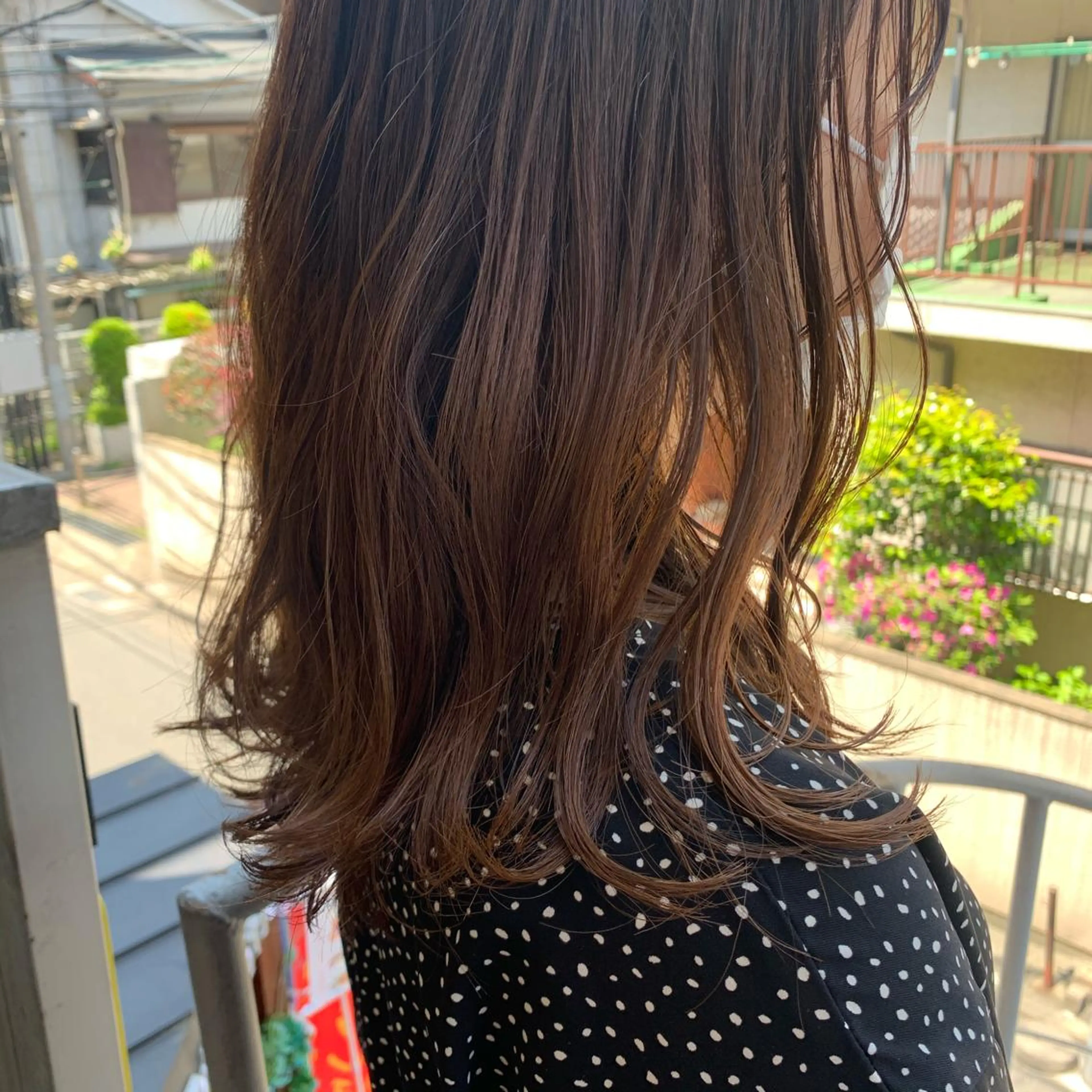 ミディアム MARU パーマ/レイヤーのヘアスタイル