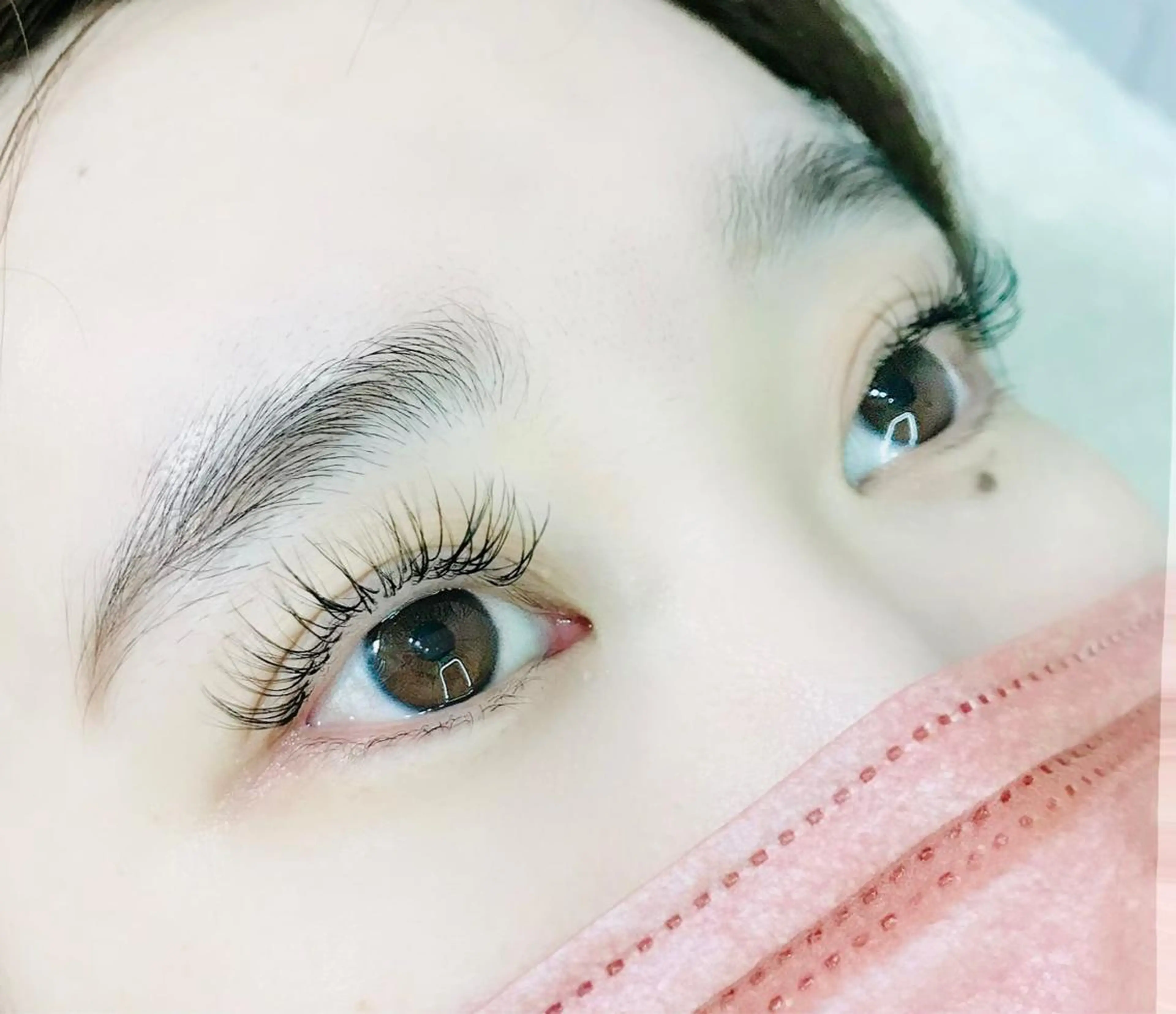 マツエク・マツパ ケラチンラッシュリフト バインドロック 束感まつ毛 Cカール キュート マツエク eyelash presh yukaのマツエク・マツパデザイン