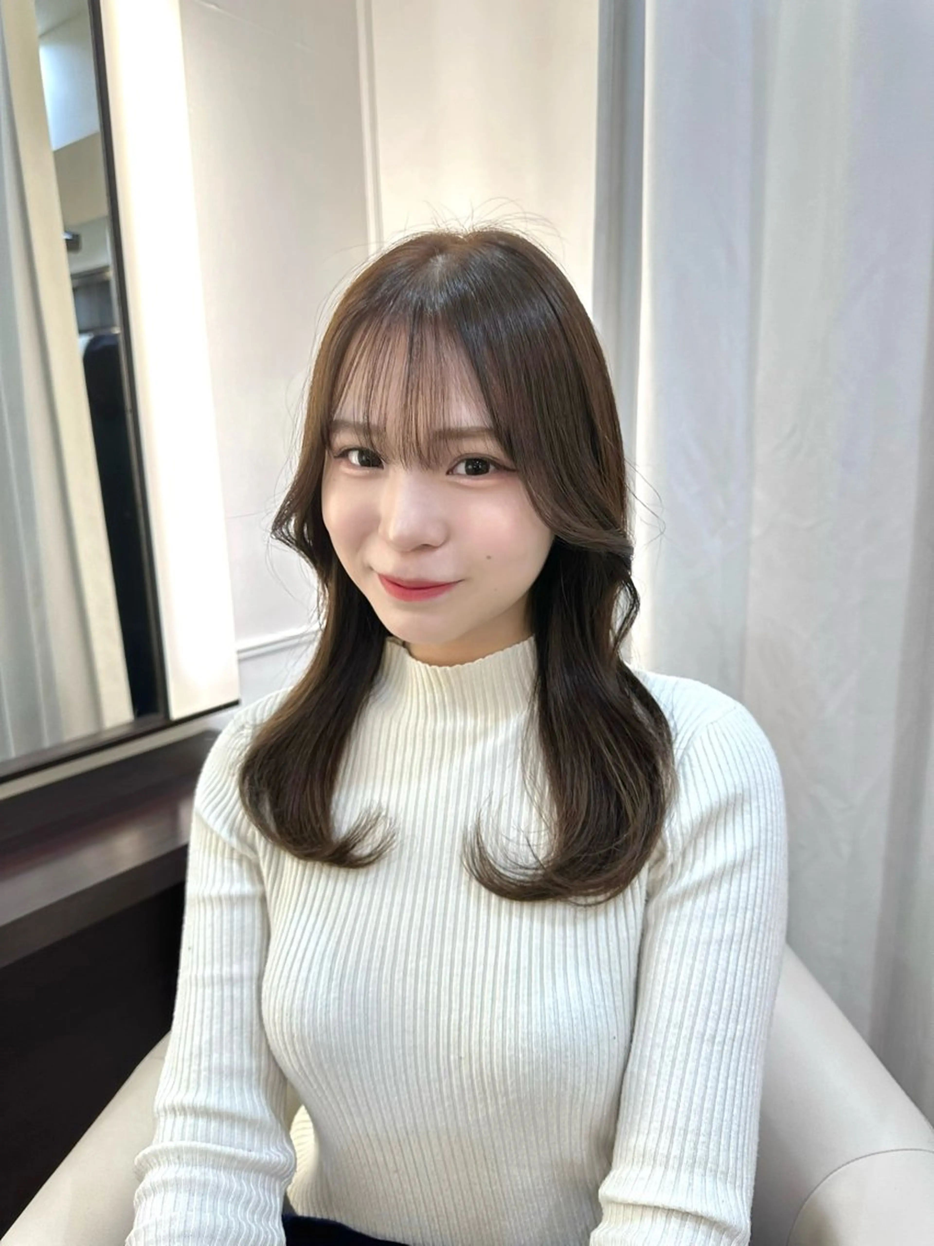 ロング くびれヘア mio/【日本橋】 撮影モデルのヘアスタイル