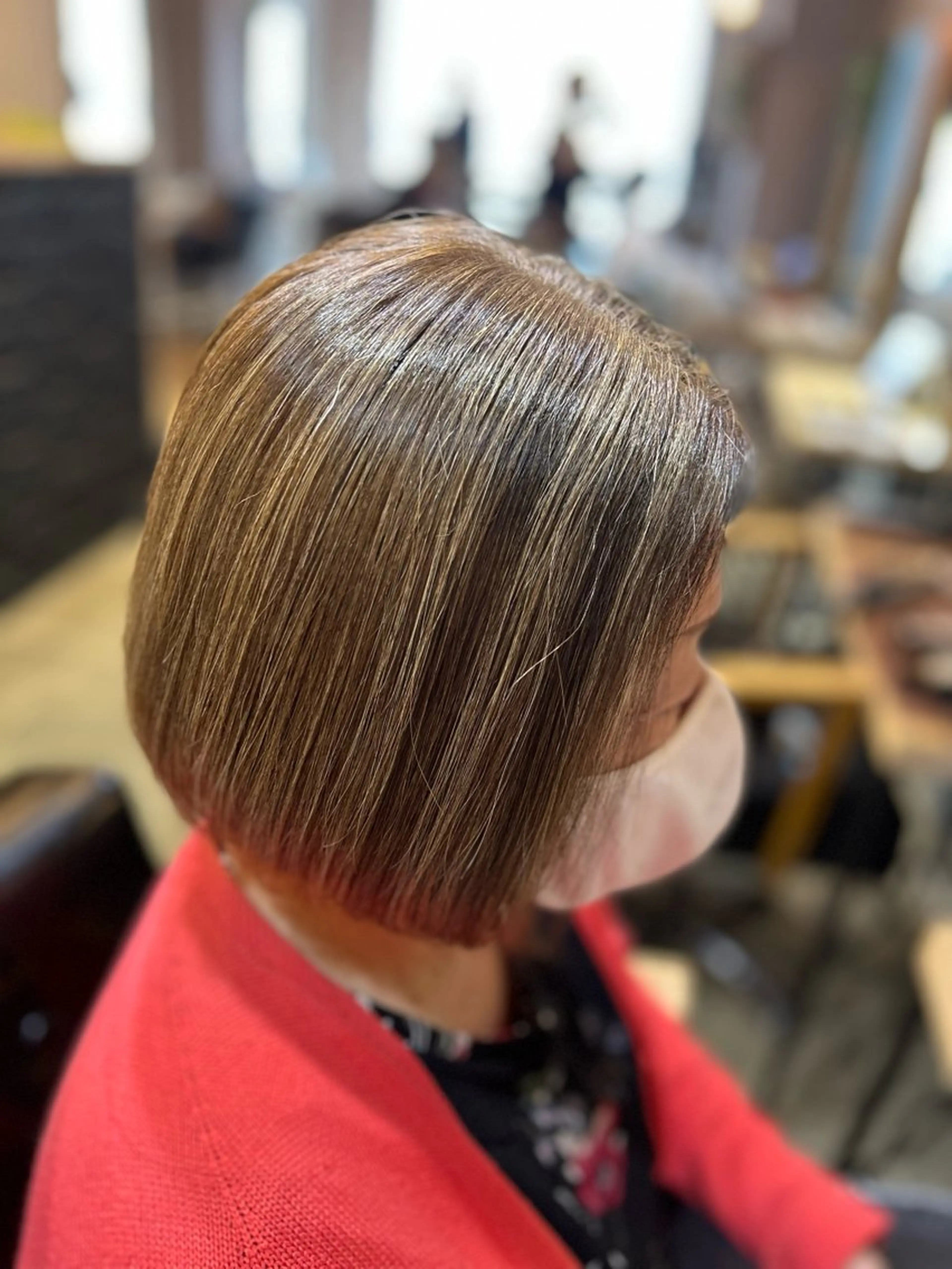 ショート 園田 彩音のヘアスタイル