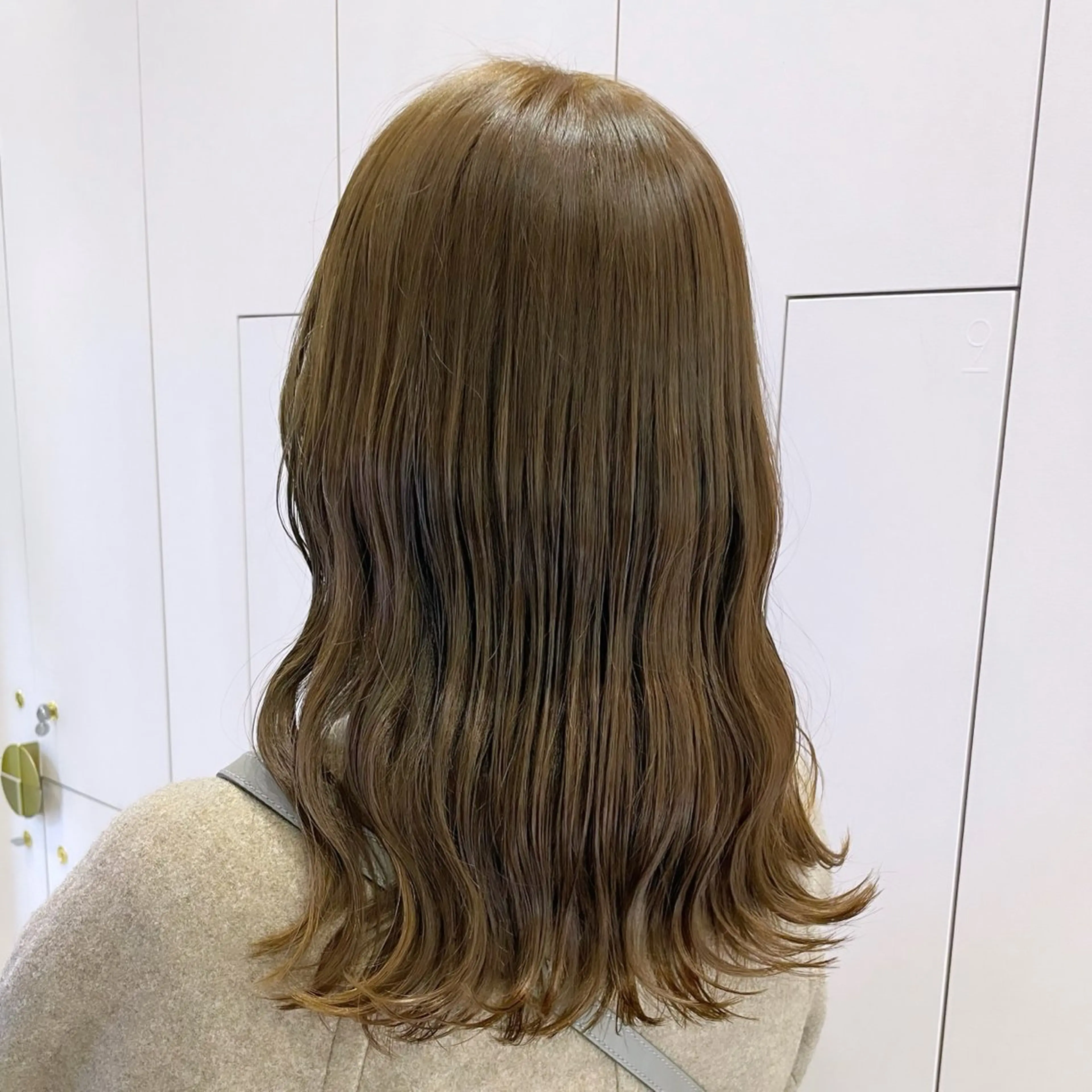 セミロング カラー ヘアカラー 暖色/オリーブカラー /中村未来🍒🫒のヘアスタイル