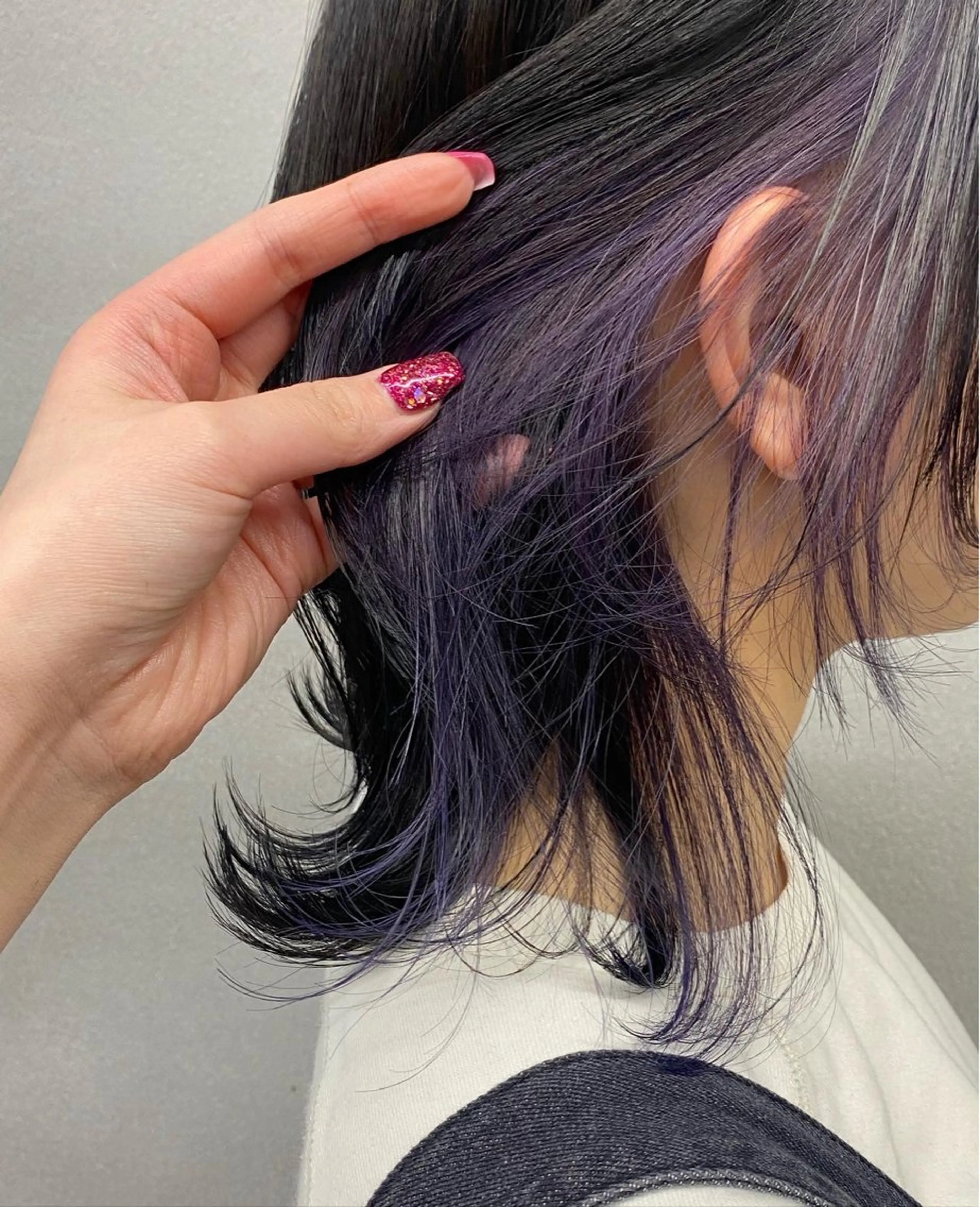 ミディアム カラー カット ヘアカラー 柏 デザインカラー/ レイヤー🐣シオリのヘアスタイル