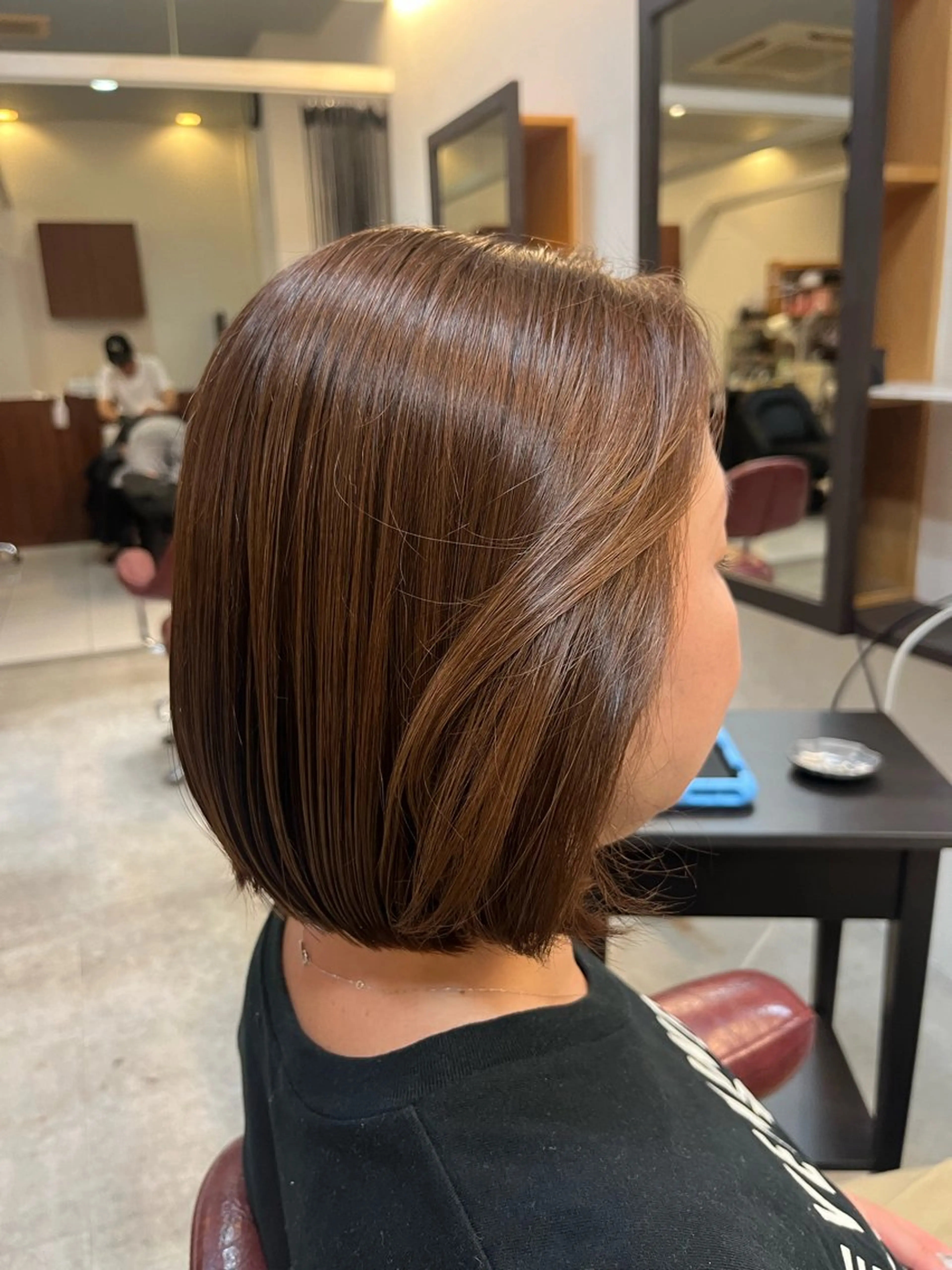 カラー 立道 樹奈のヘアスタイル