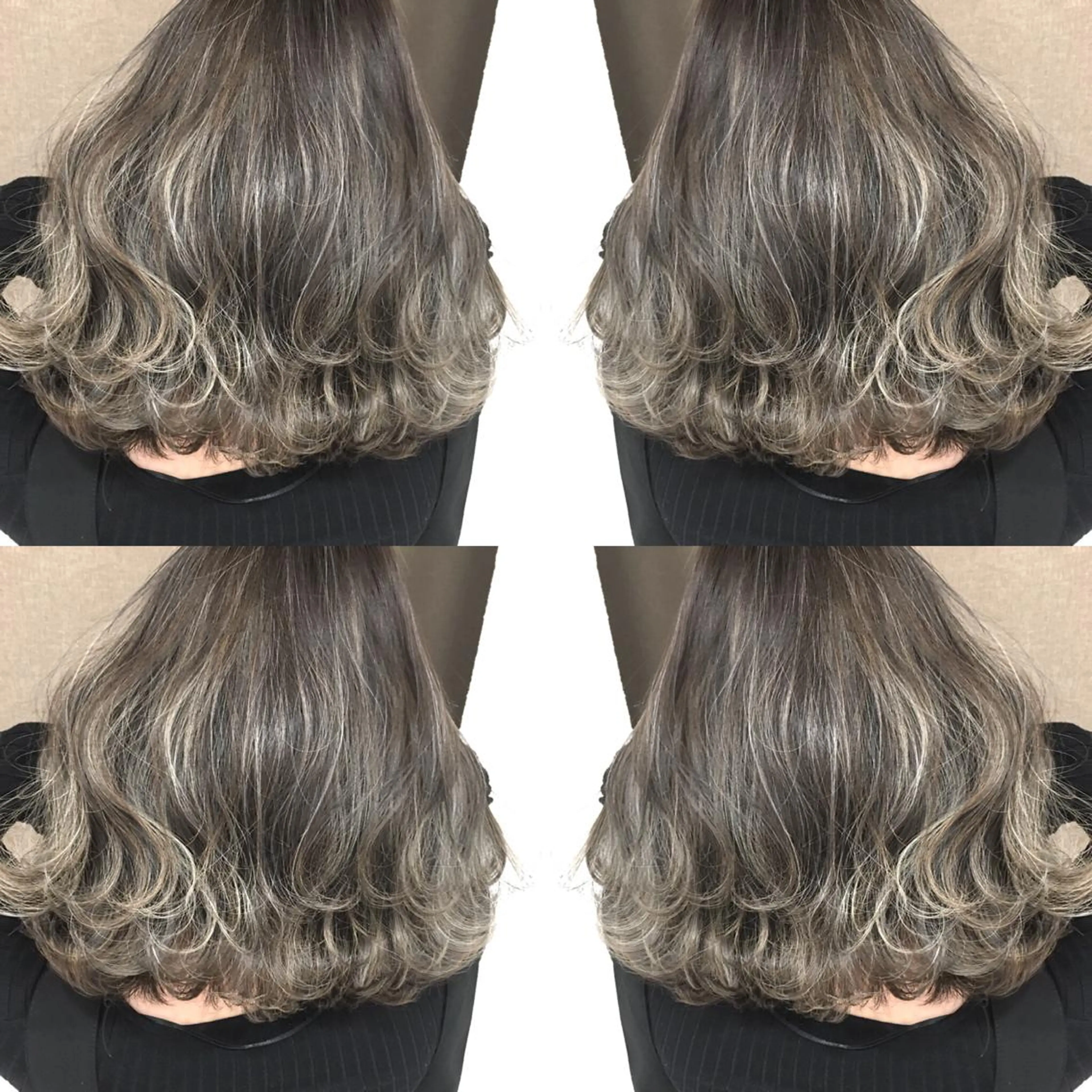 ショート カラー ハイライトカラー 3Dハイライト ハイライト ヘアカラー トリートメント 井上 一平のヘアスタイル