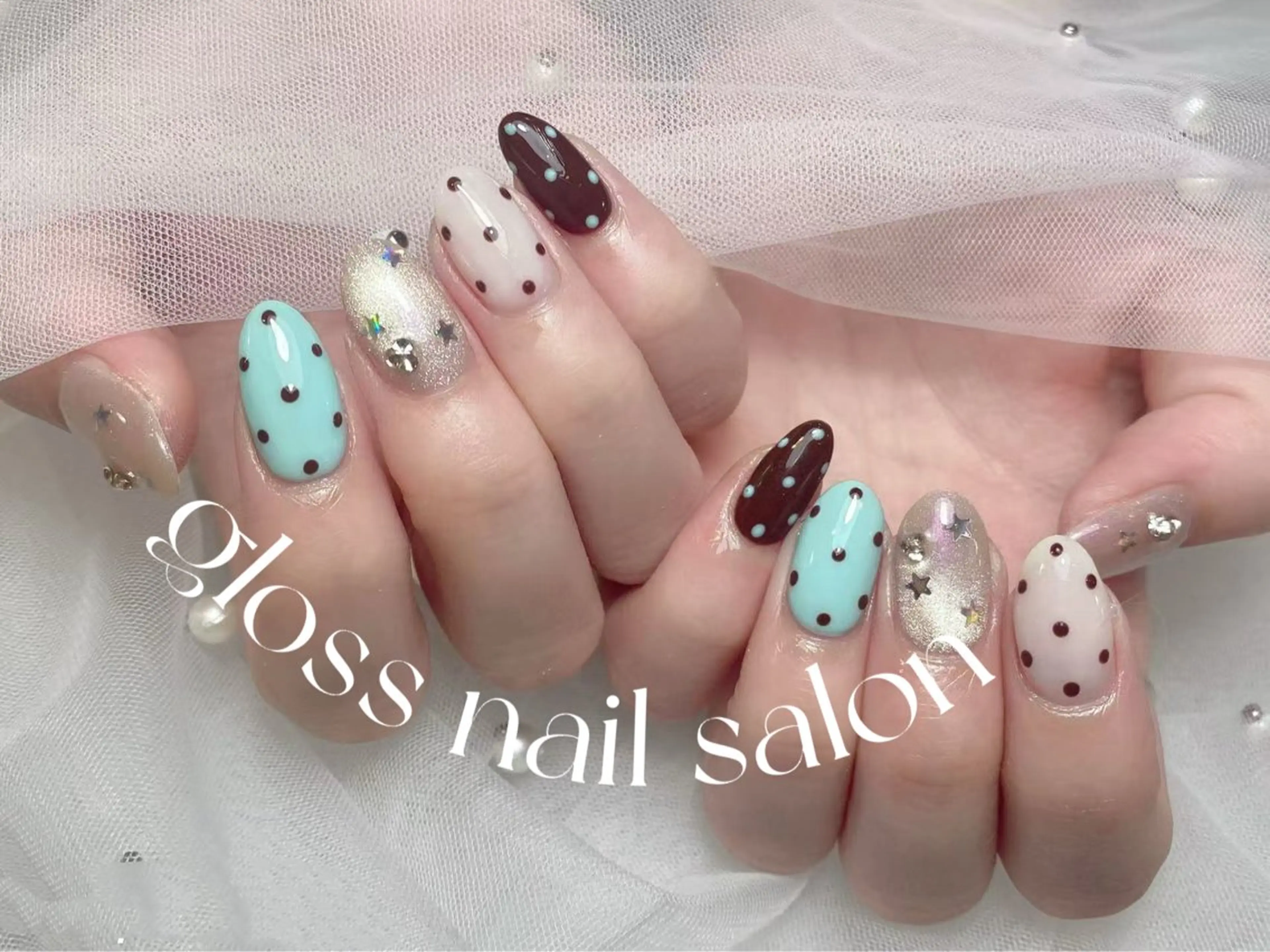 ネイル miho🍎 Gloss nailのネイルデザイン
